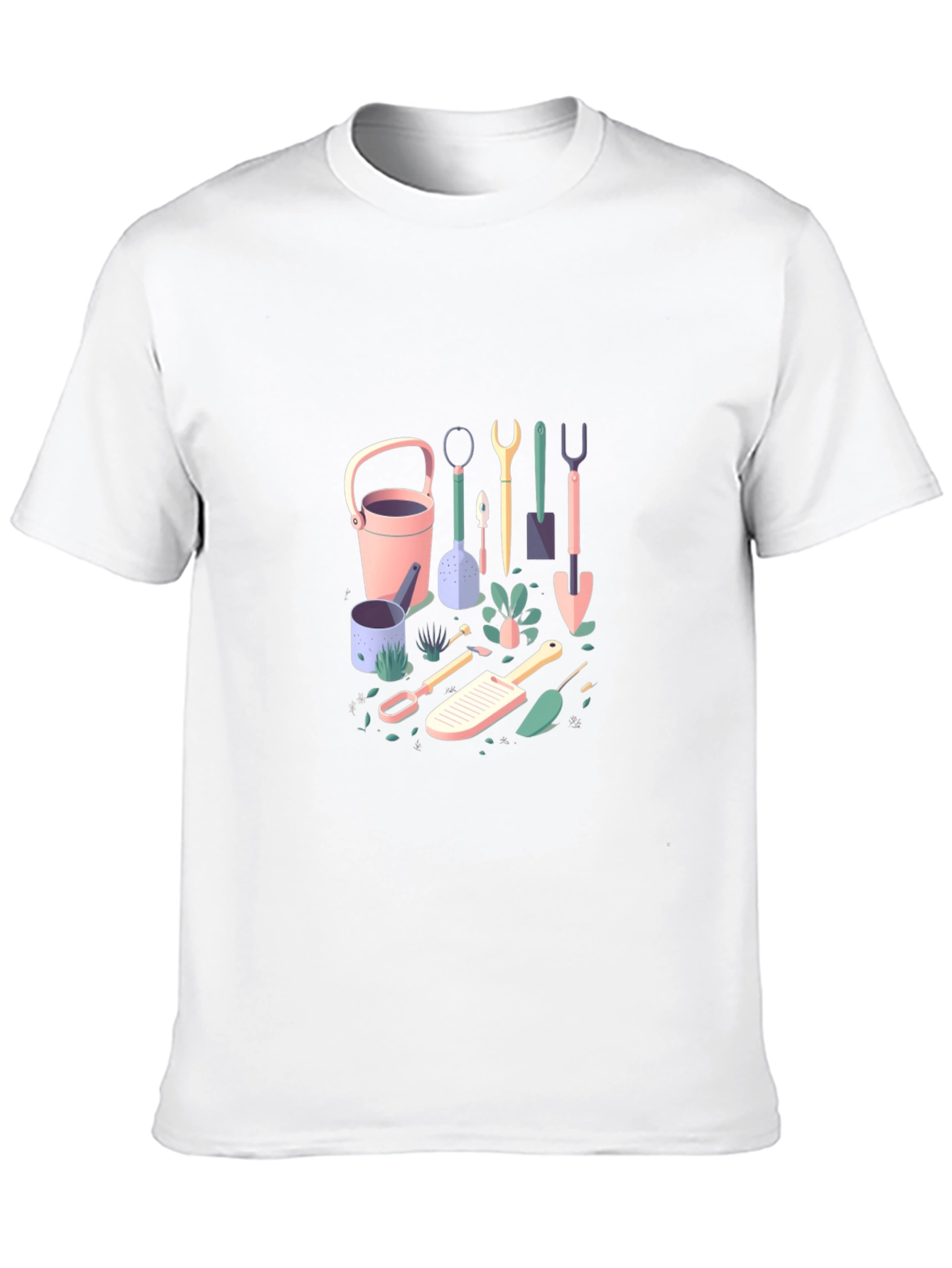 Gardening Tools Graphic Tee