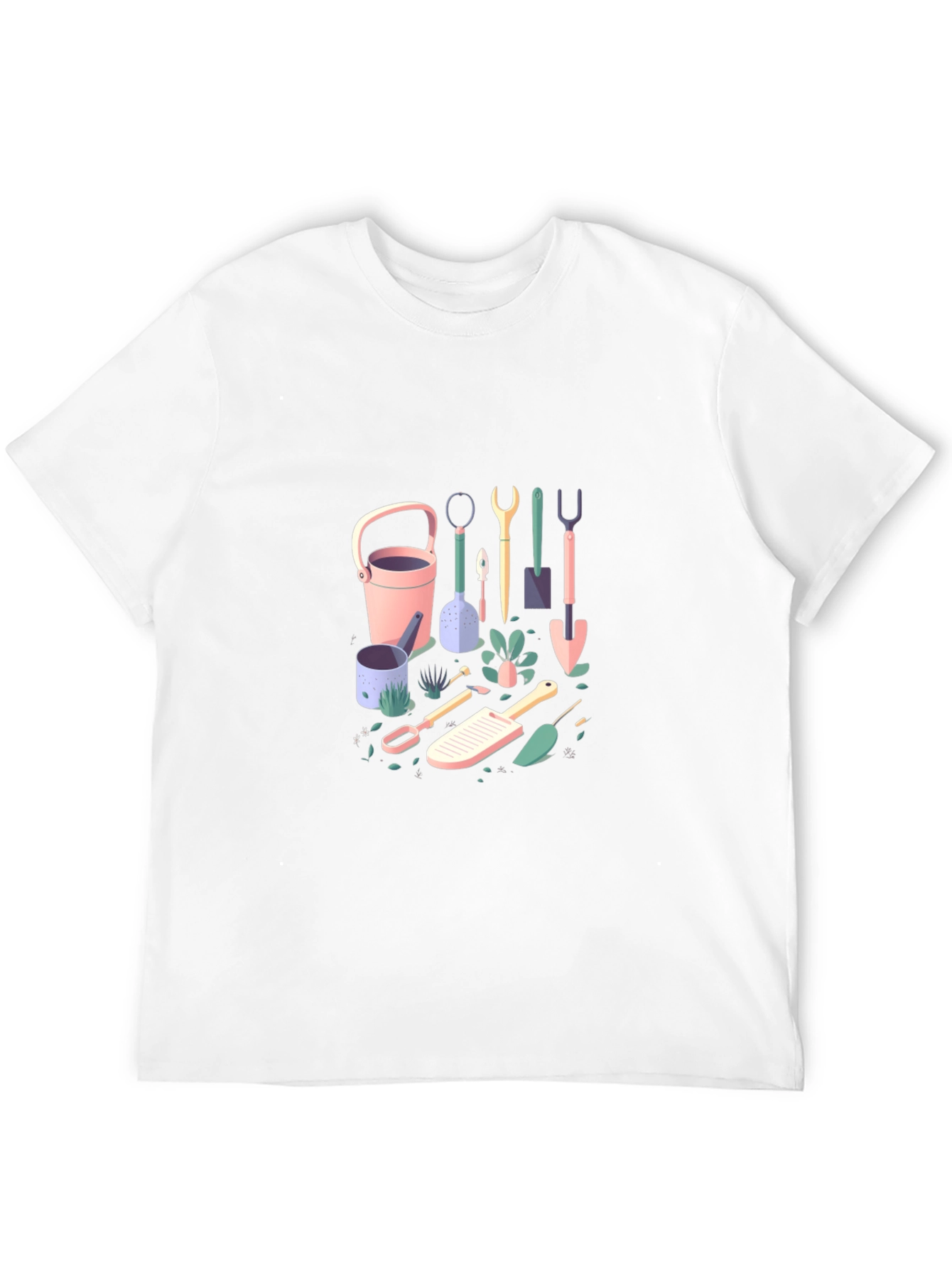 Gardening Tools Graphic Tee