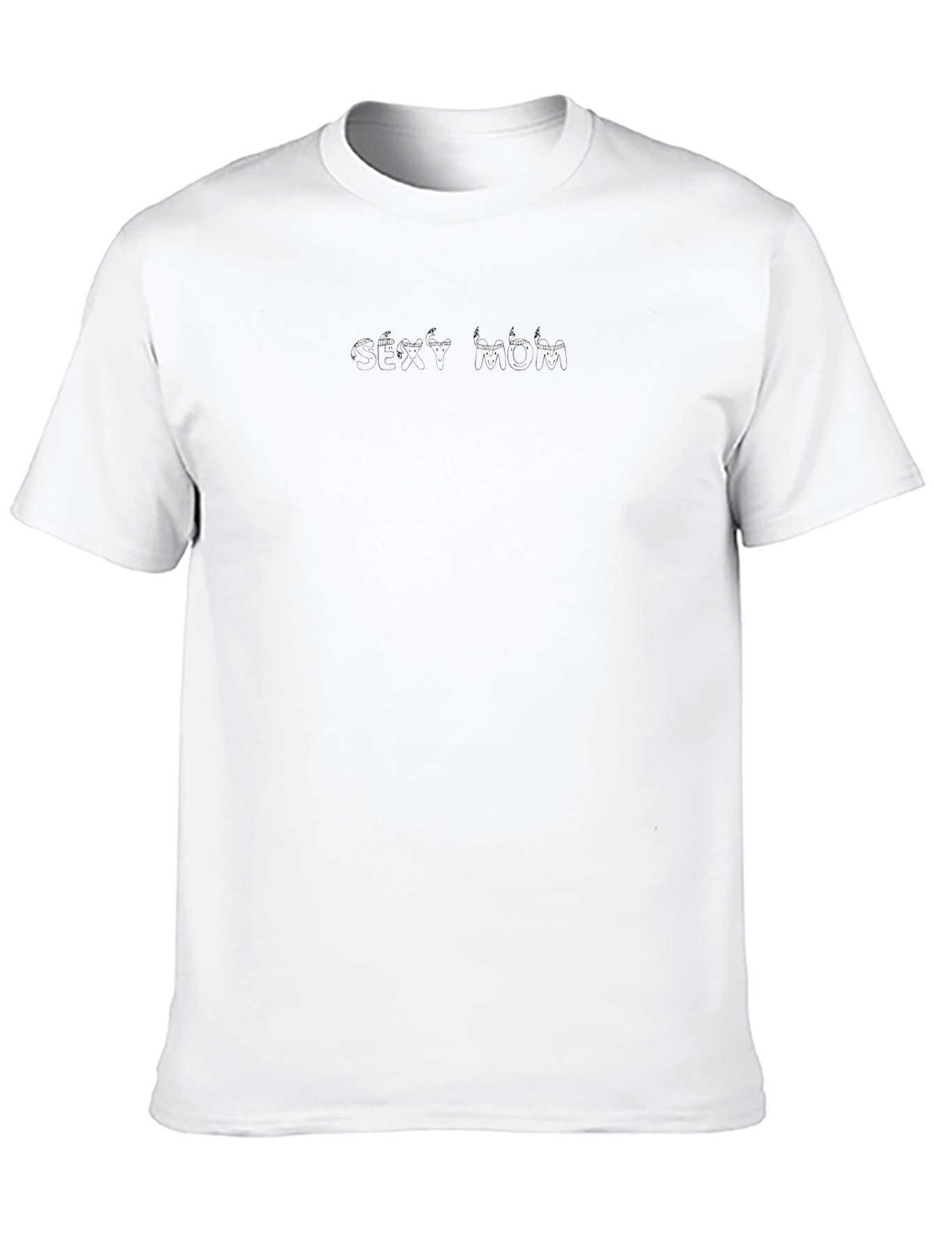 Mens Black Short Sleeve Crew Neck T-Shirt