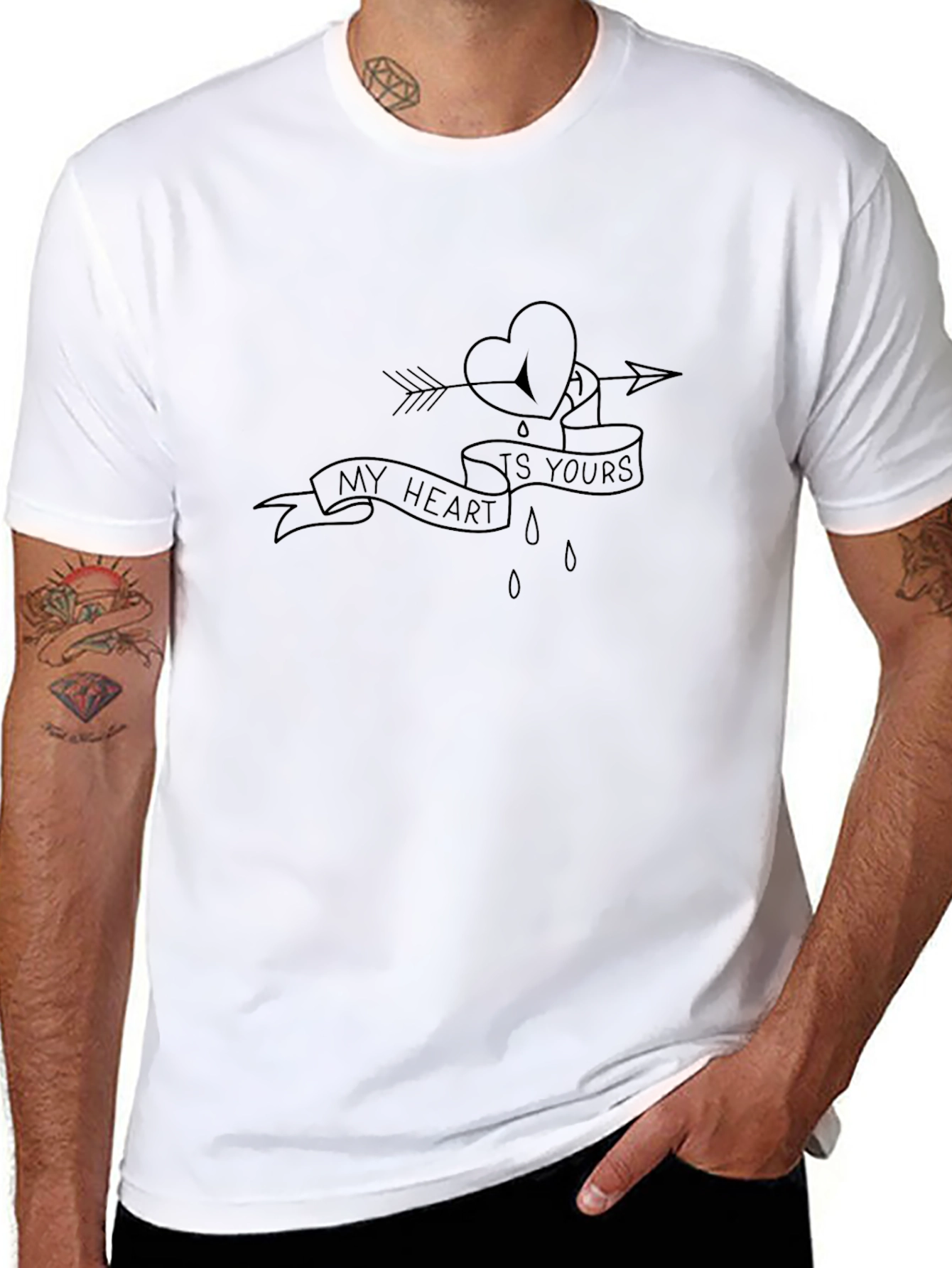My Heart Is Yours Graphic T-Shirt