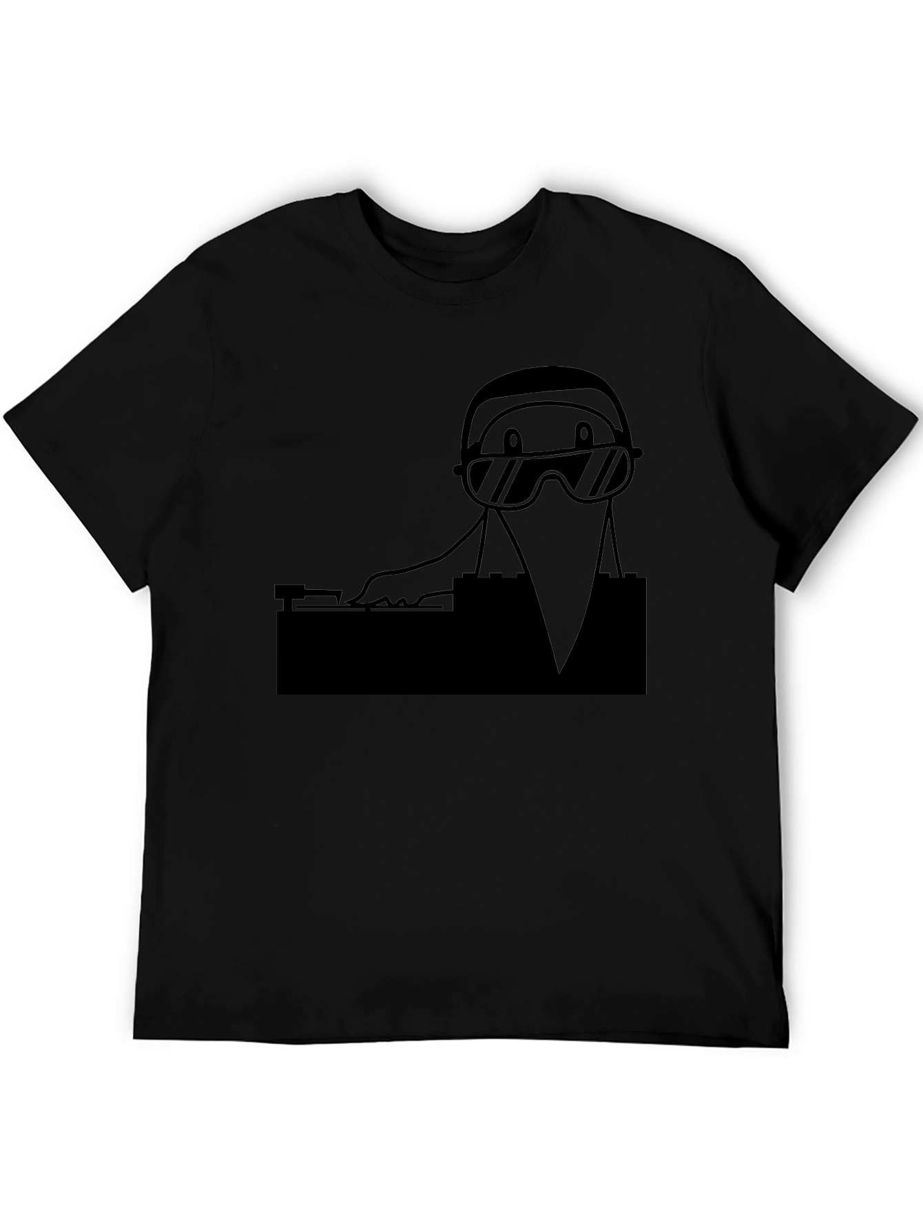 DJ Plague Doctor Graphic T-Shirt
