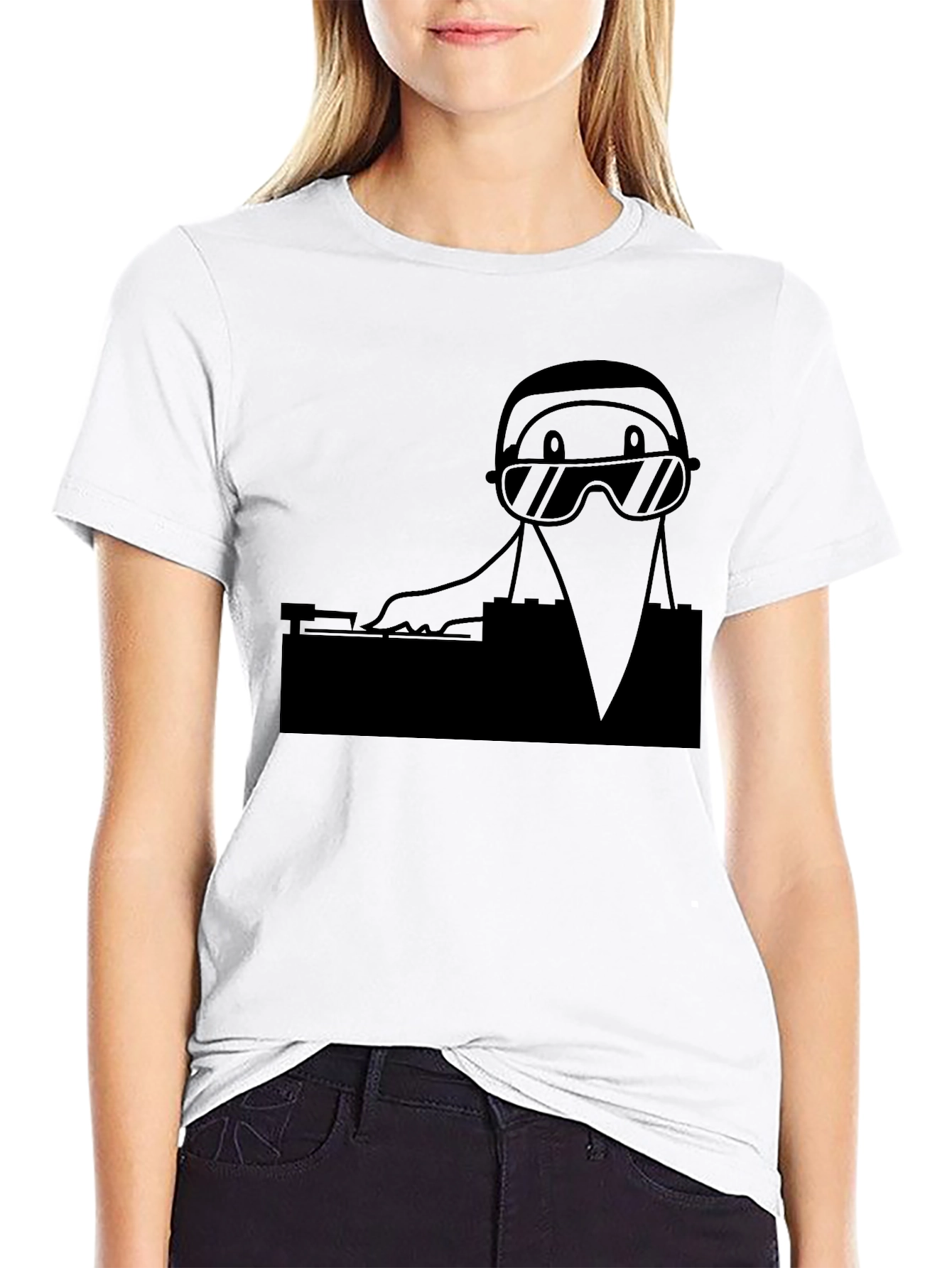 DJ Plague Doctor Graphic T-Shirt