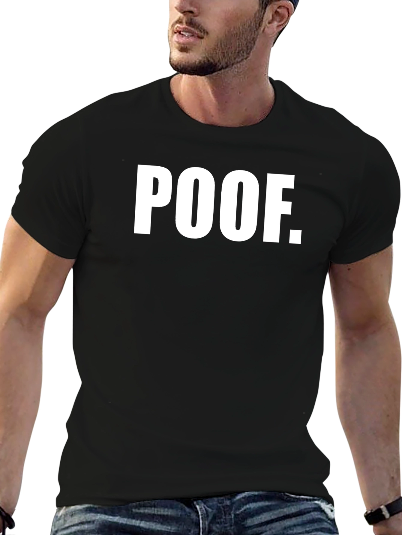 Poof Graphic T-Shirt - Bold Statement Tee