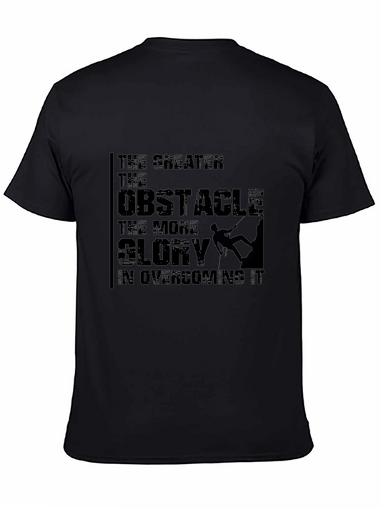 Obstacle Glory T-Shirt - Motivational Graphic Tee