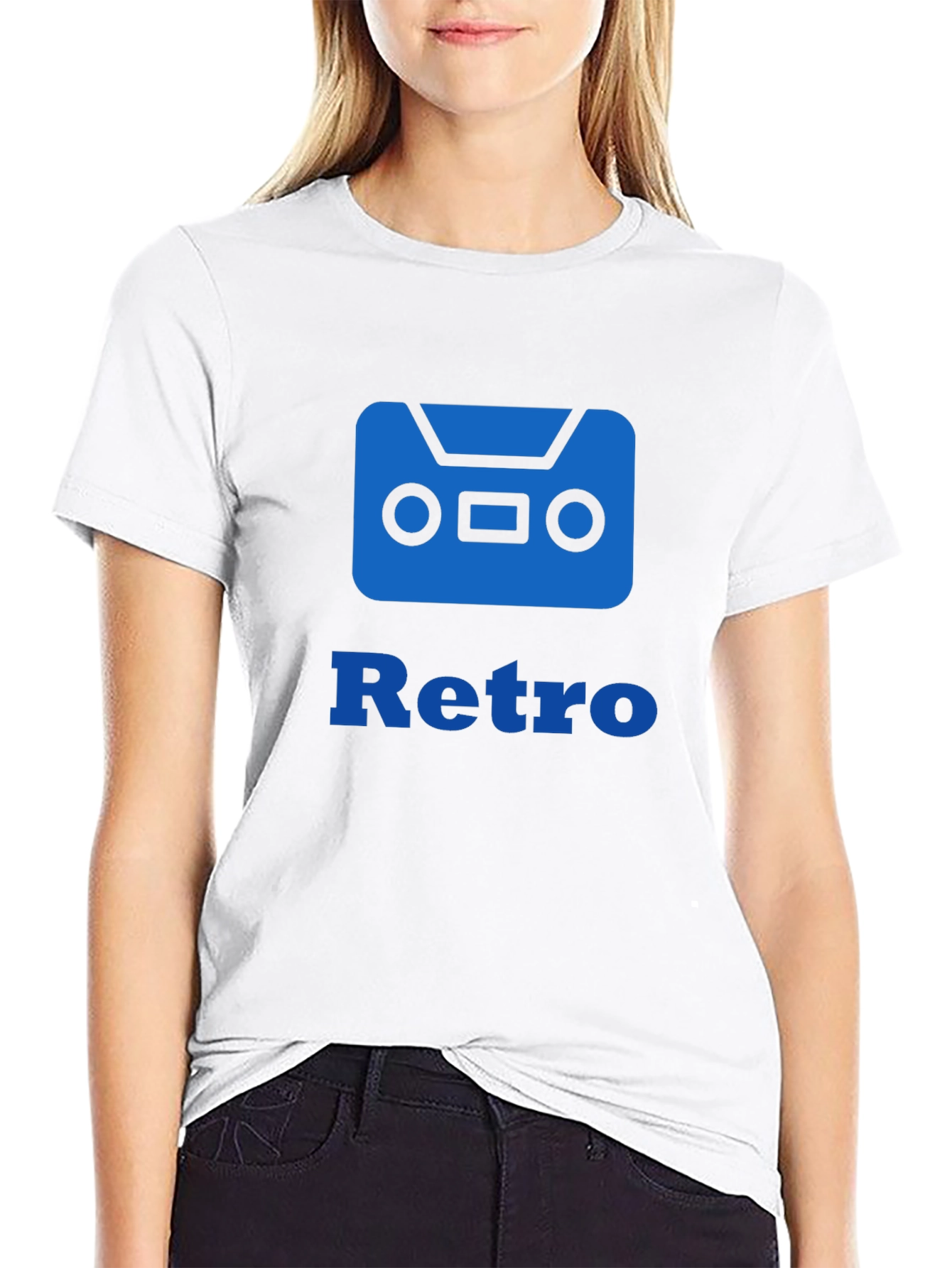 Retro Cassette Tape Graphic T-Shirt
