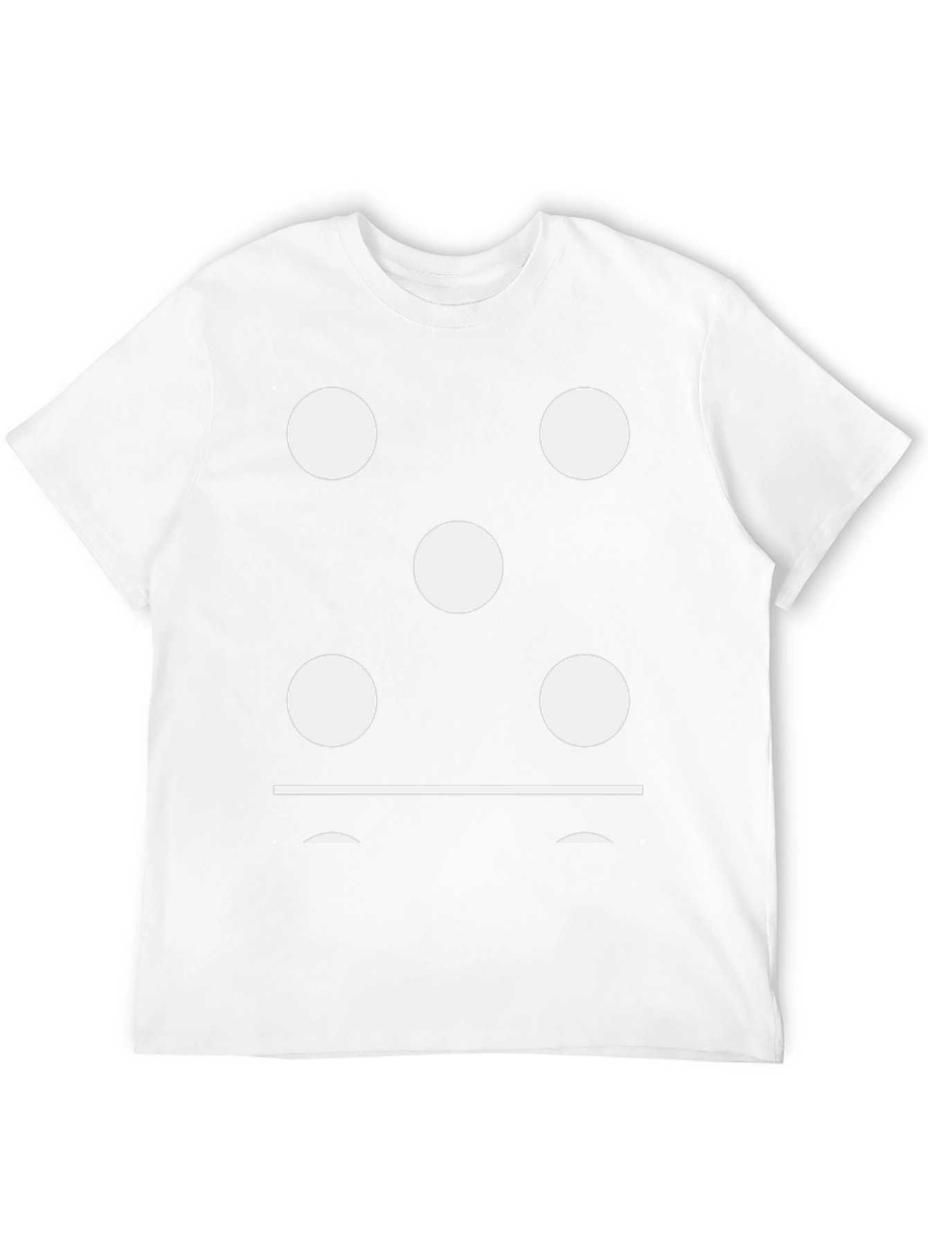 Domino Five T-Shirt - Classic Game Night Apparel