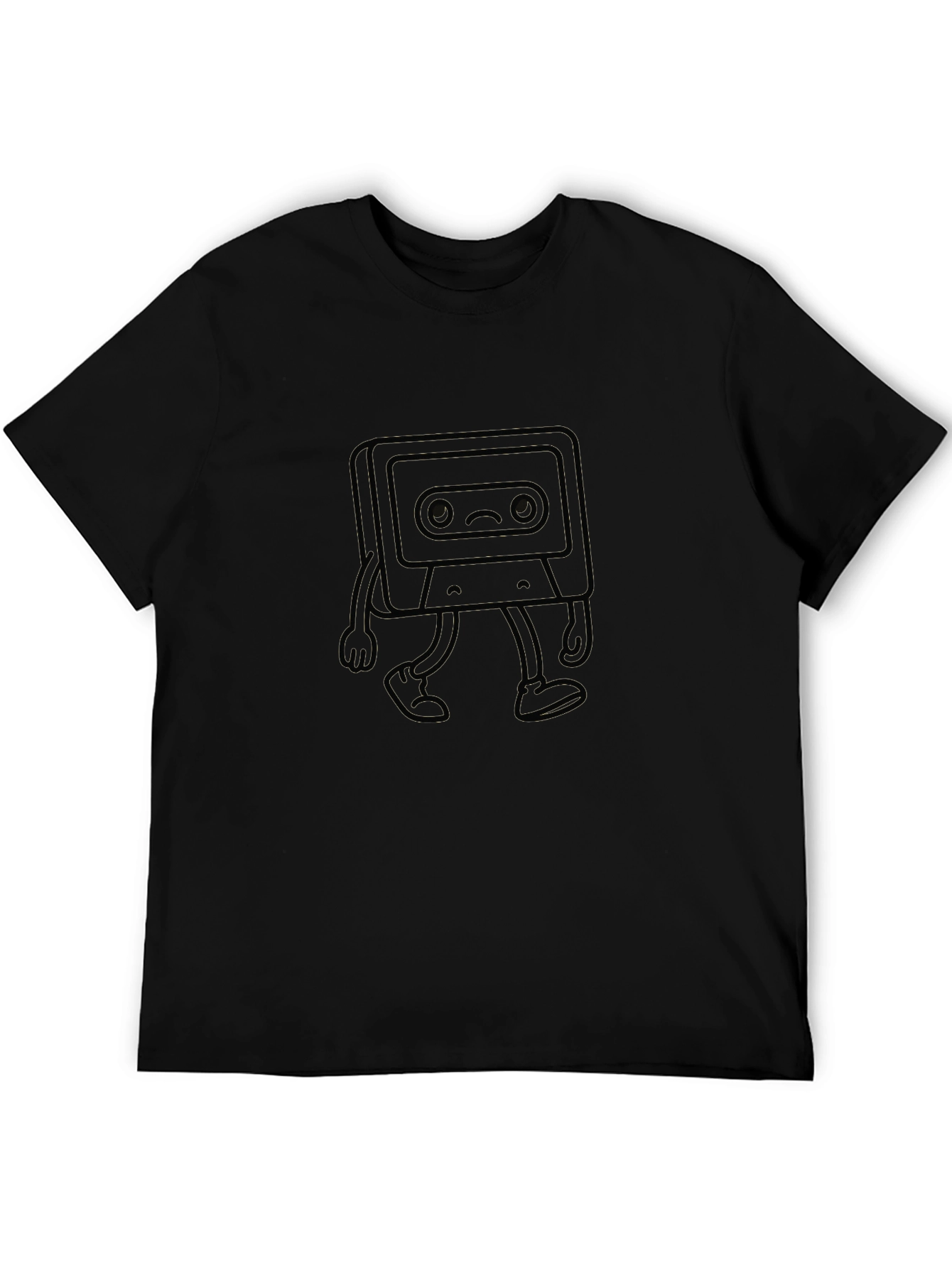 Sad Cassette Tape Walking T-Shirt