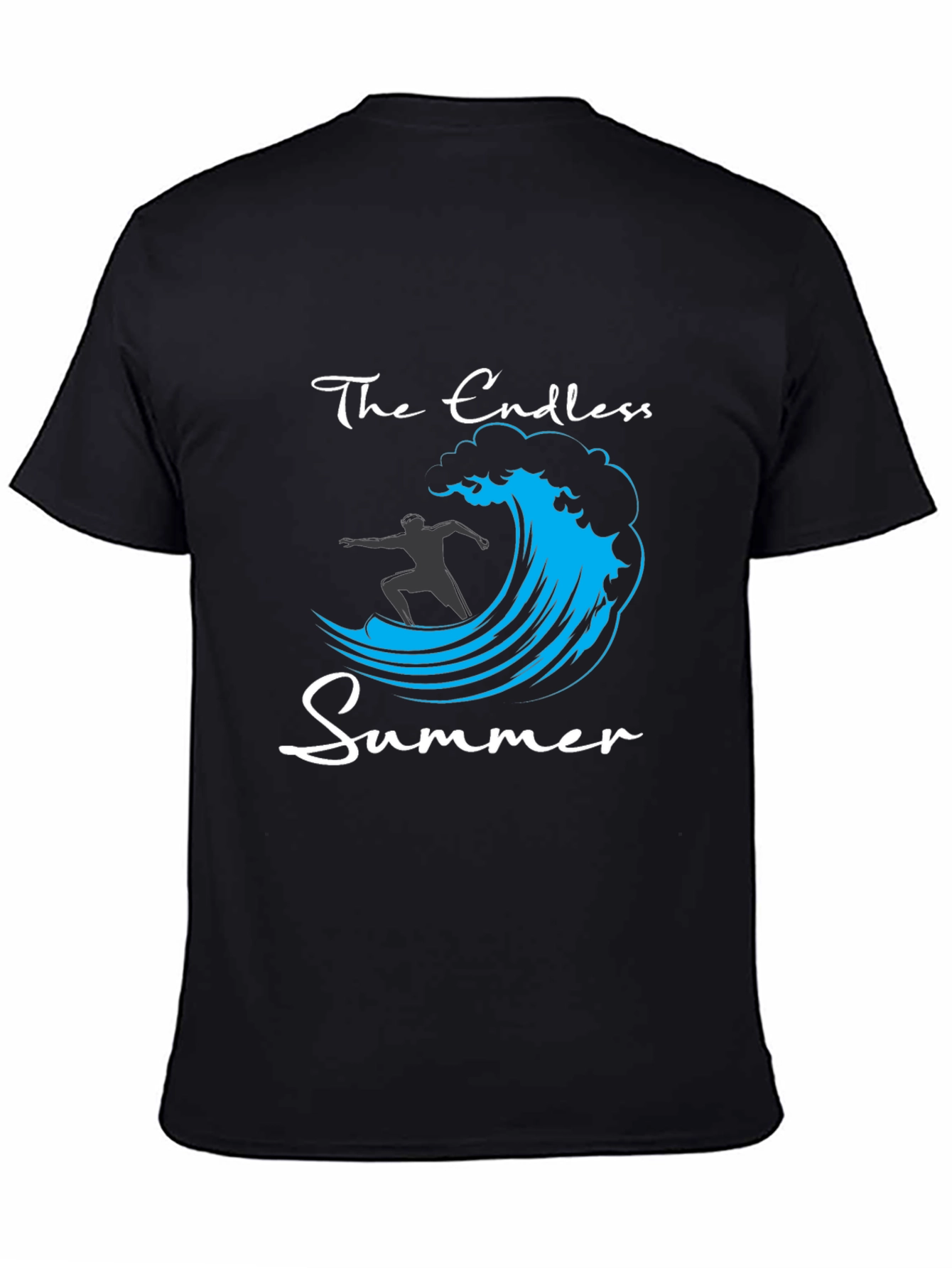 Endless Summer Graphic Tee - Surfer Wave T-Shirt
