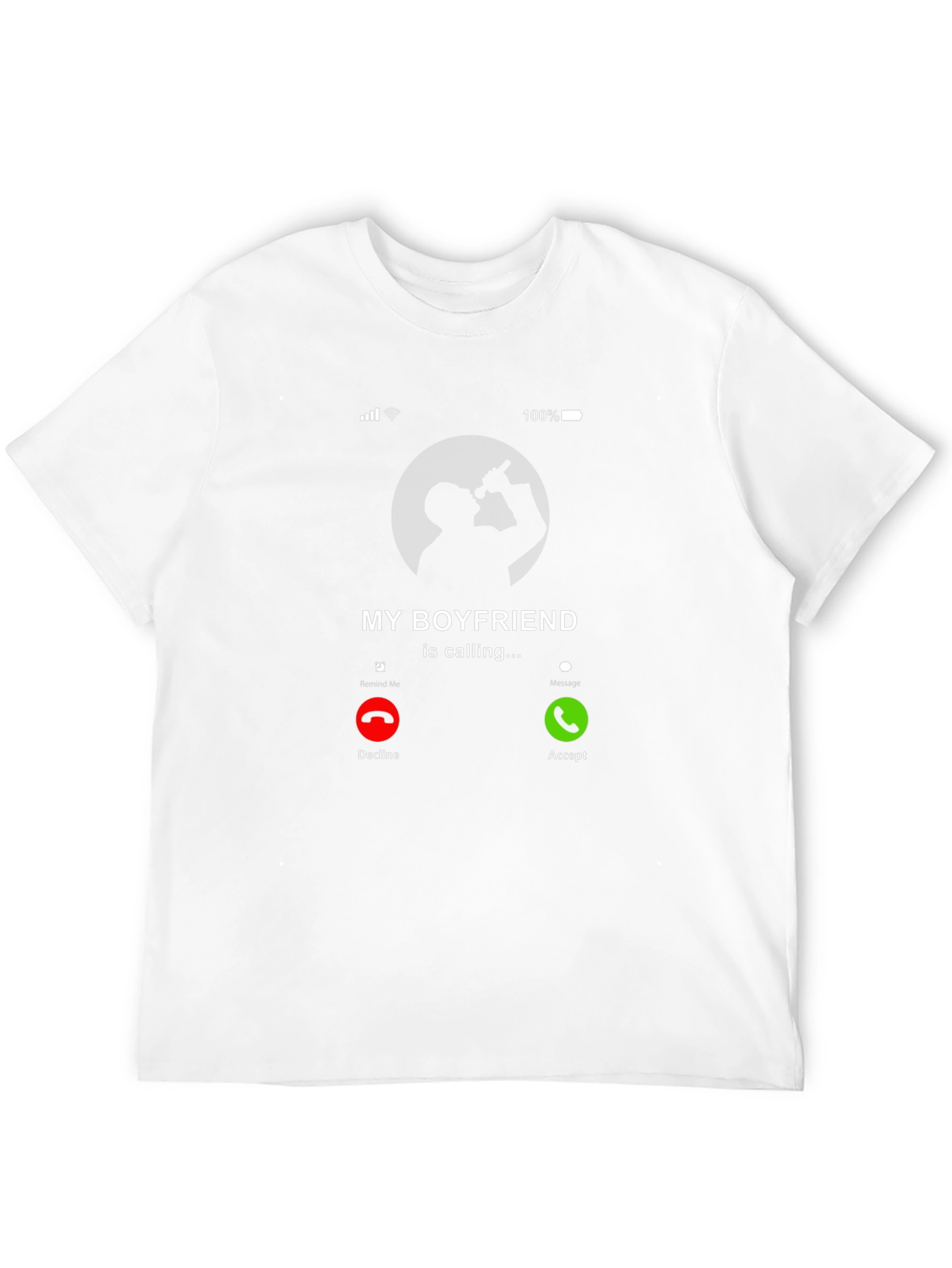 My Boyfriend is Calling Graphic Tee