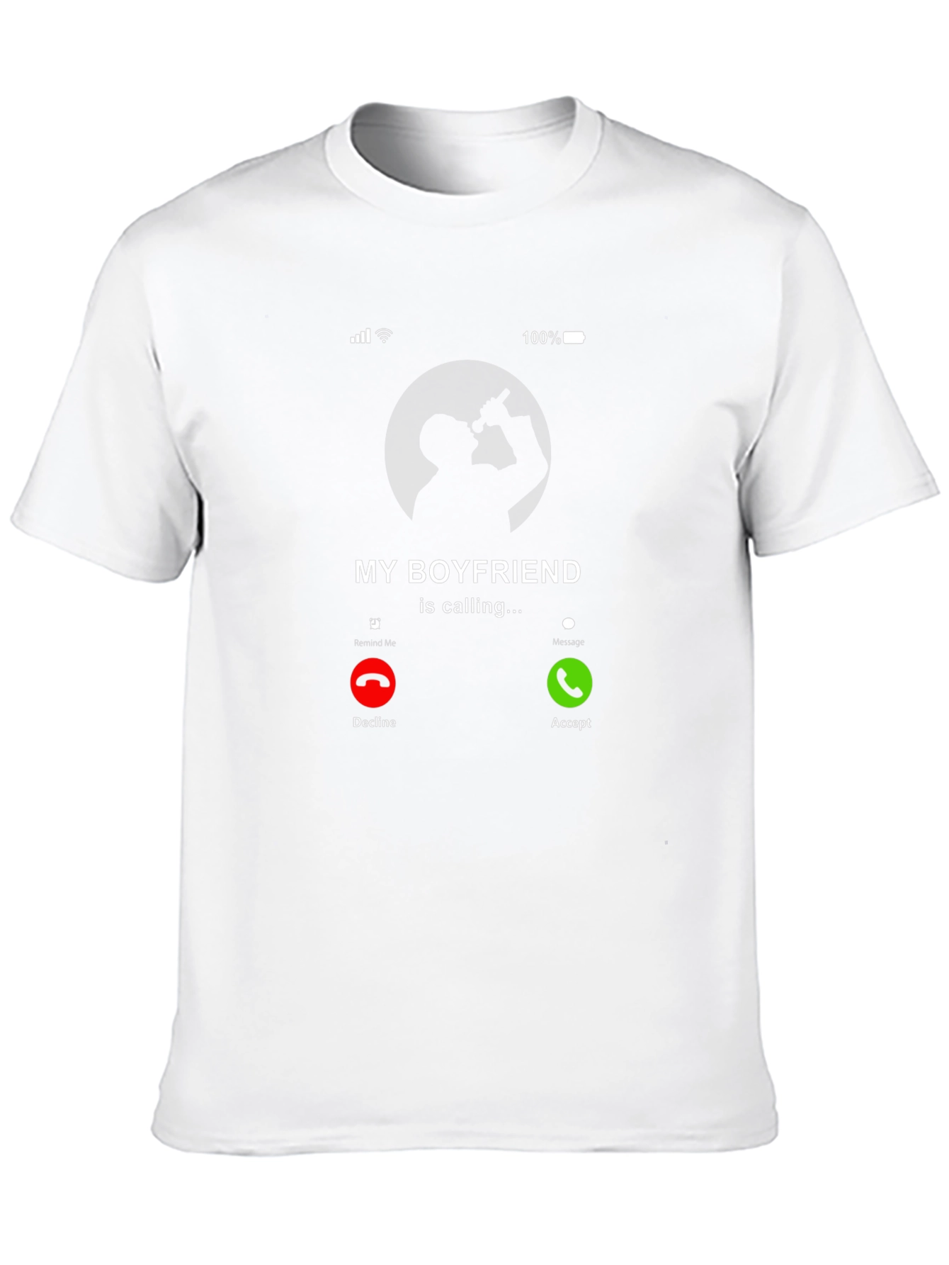 My Boyfriend is Calling Graphic Tee