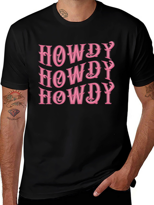 Howdy Graphic Tee - Western Style Unisex T-Shirt