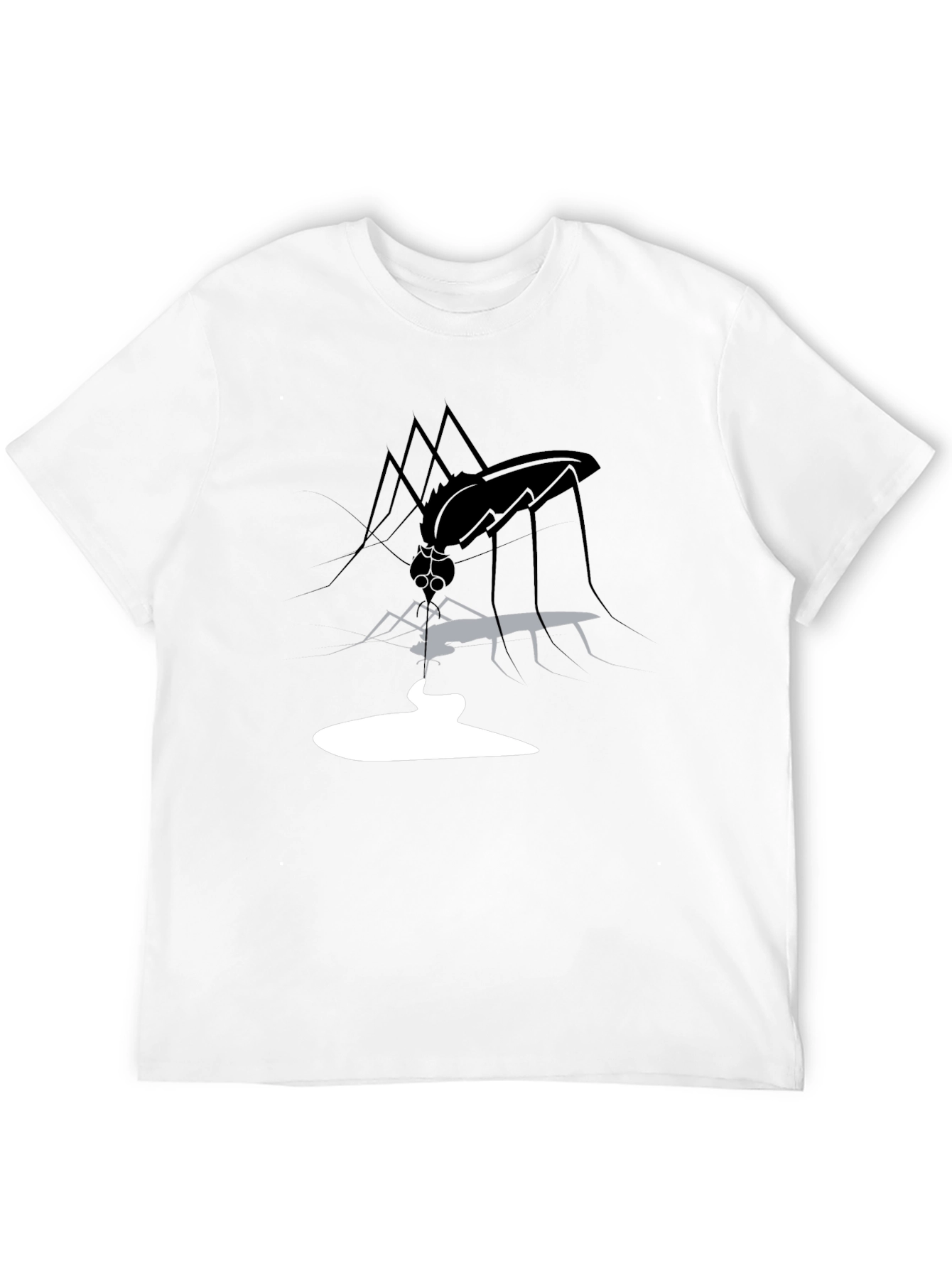 Mosquito Graphic Tee - Black Casual Shirt