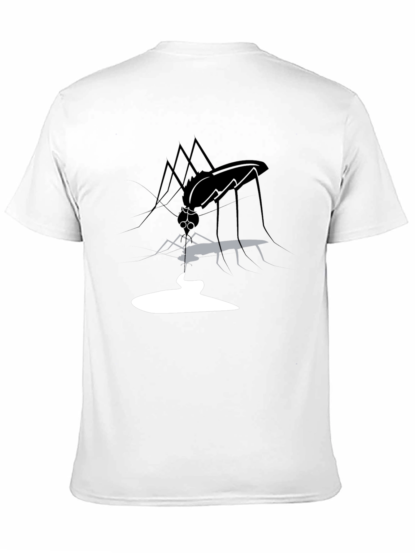 Mosquito Graphic Tee - Black Casual Shirt