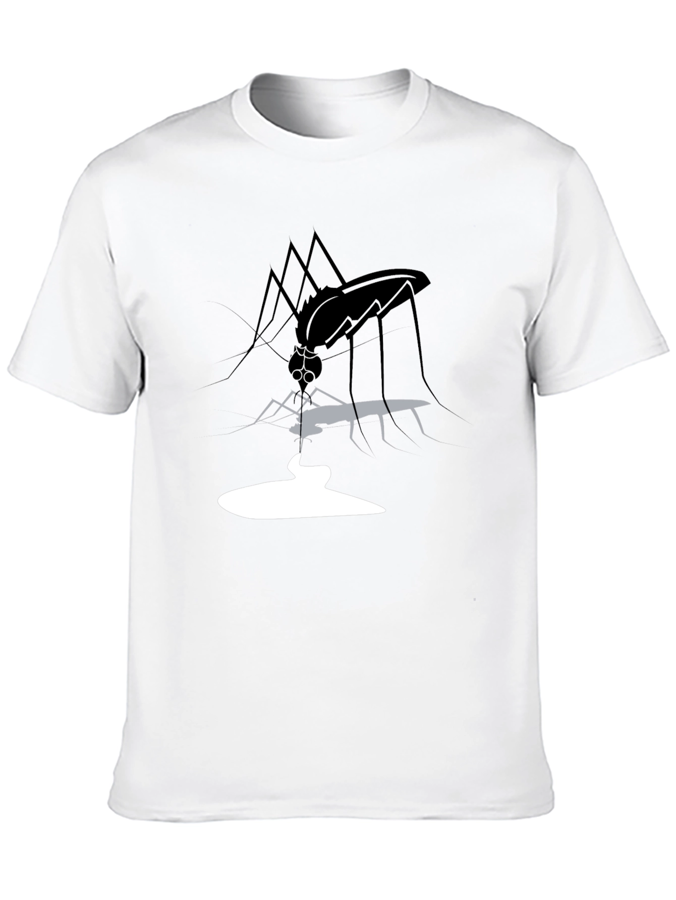 Mosquito Graphic Tee - Black Casual Shirt
