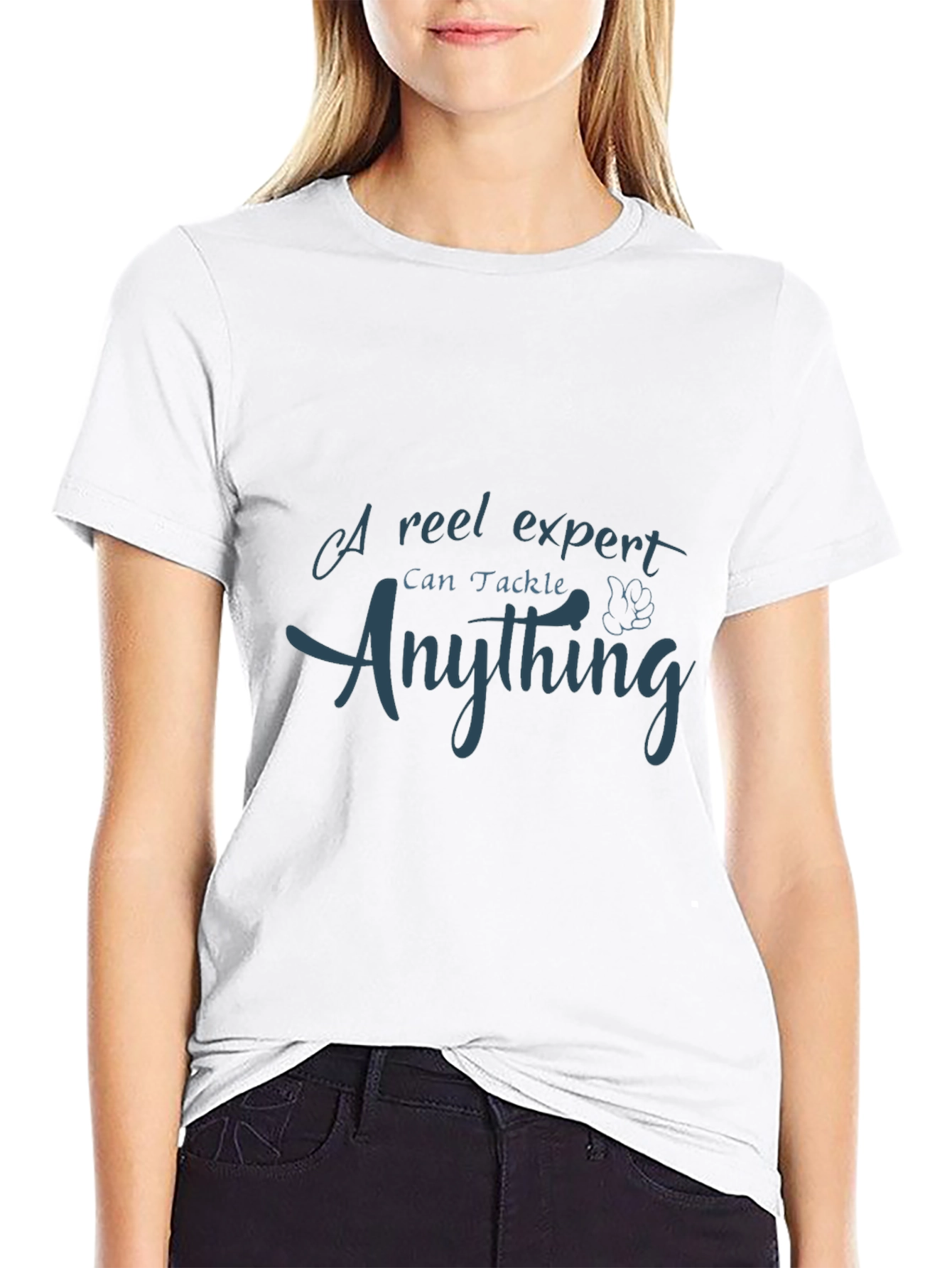 Fishing Expert Graphic T-Shirt - Tackle Anything!