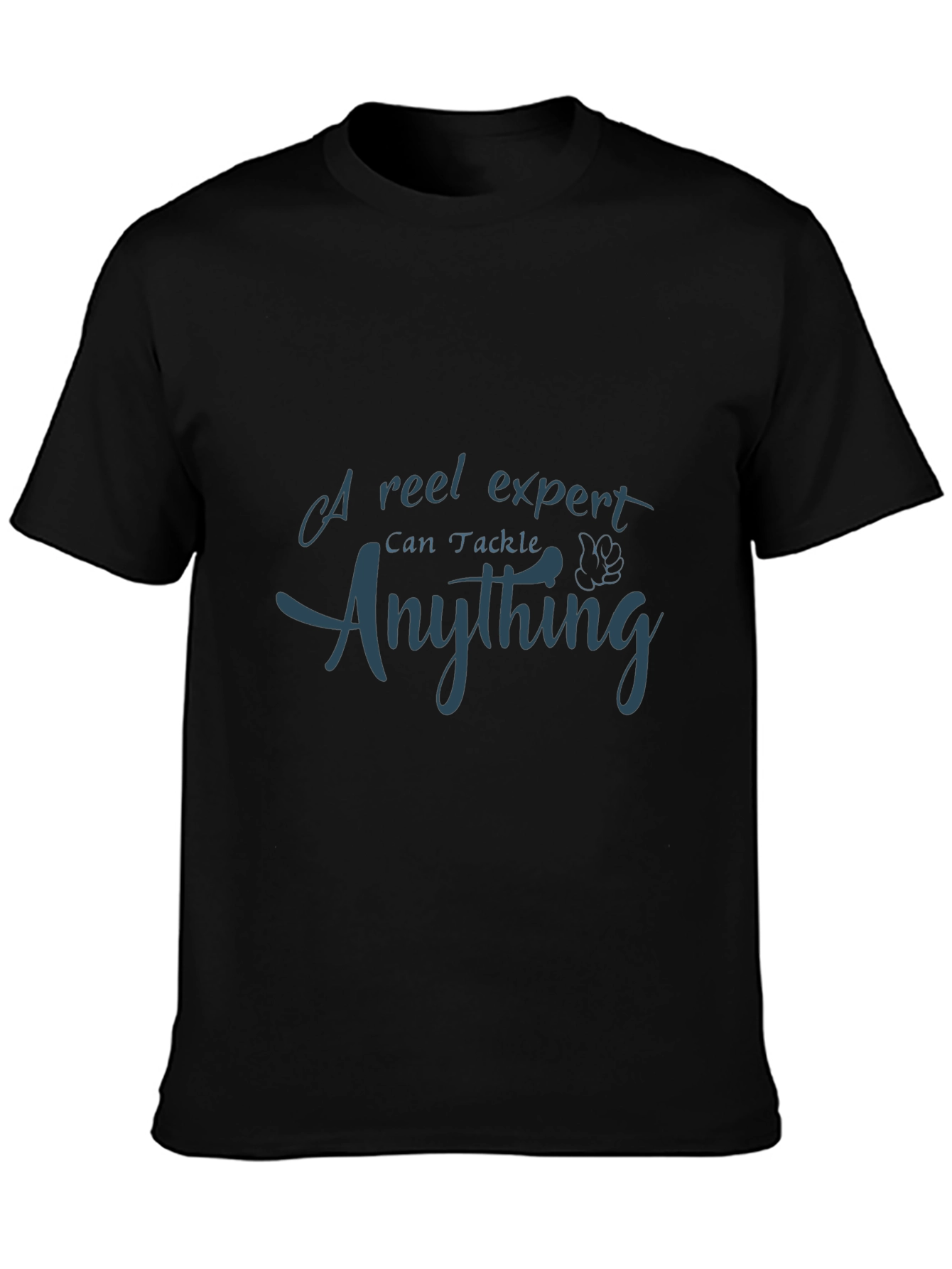 Fishing Expert Graphic T-Shirt - Tackle Anything!