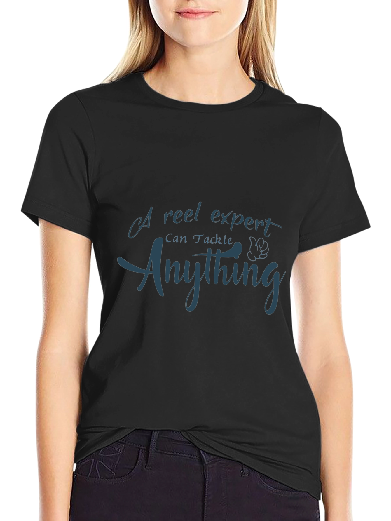 Fishing Expert Graphic T-Shirt - Tackle Anything!