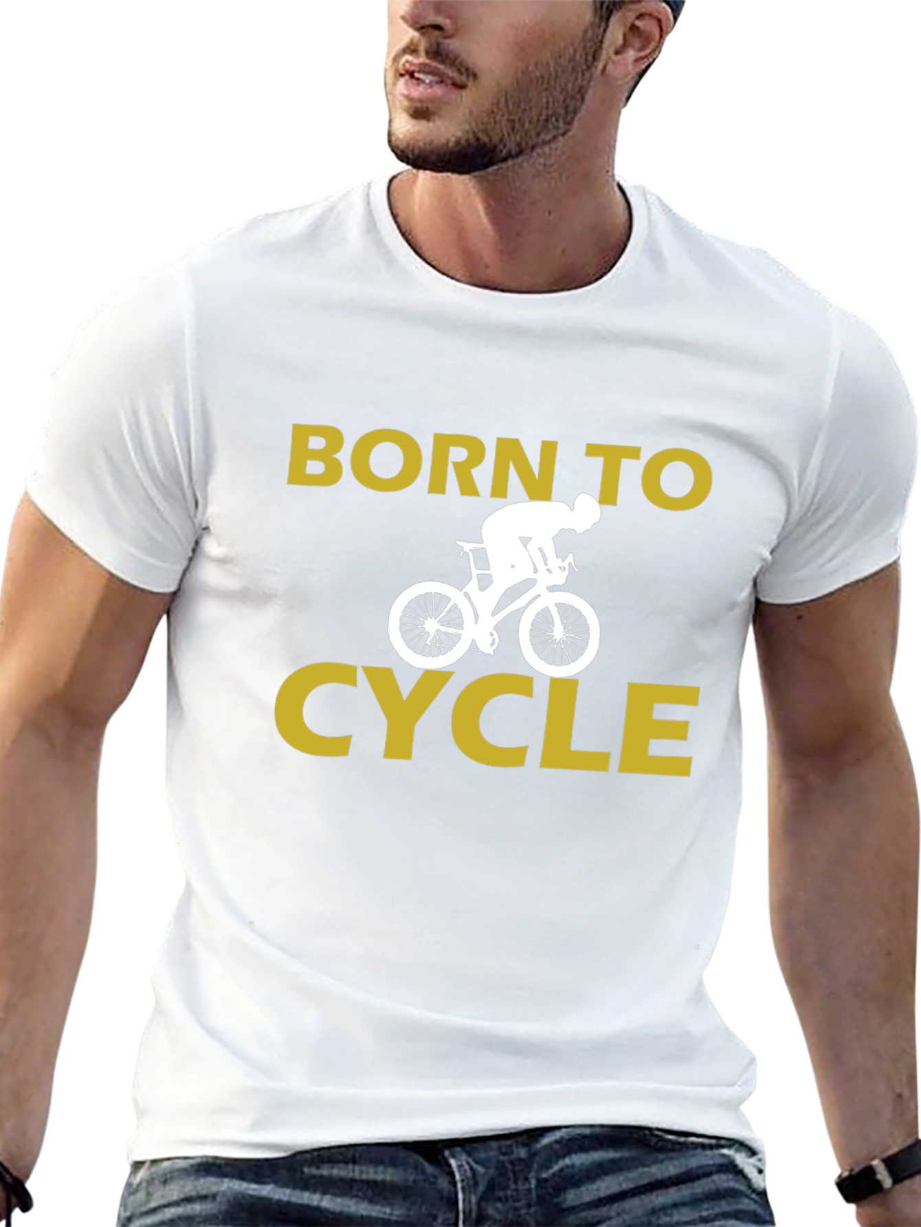 Born to Cycle Graphic T-Shirt