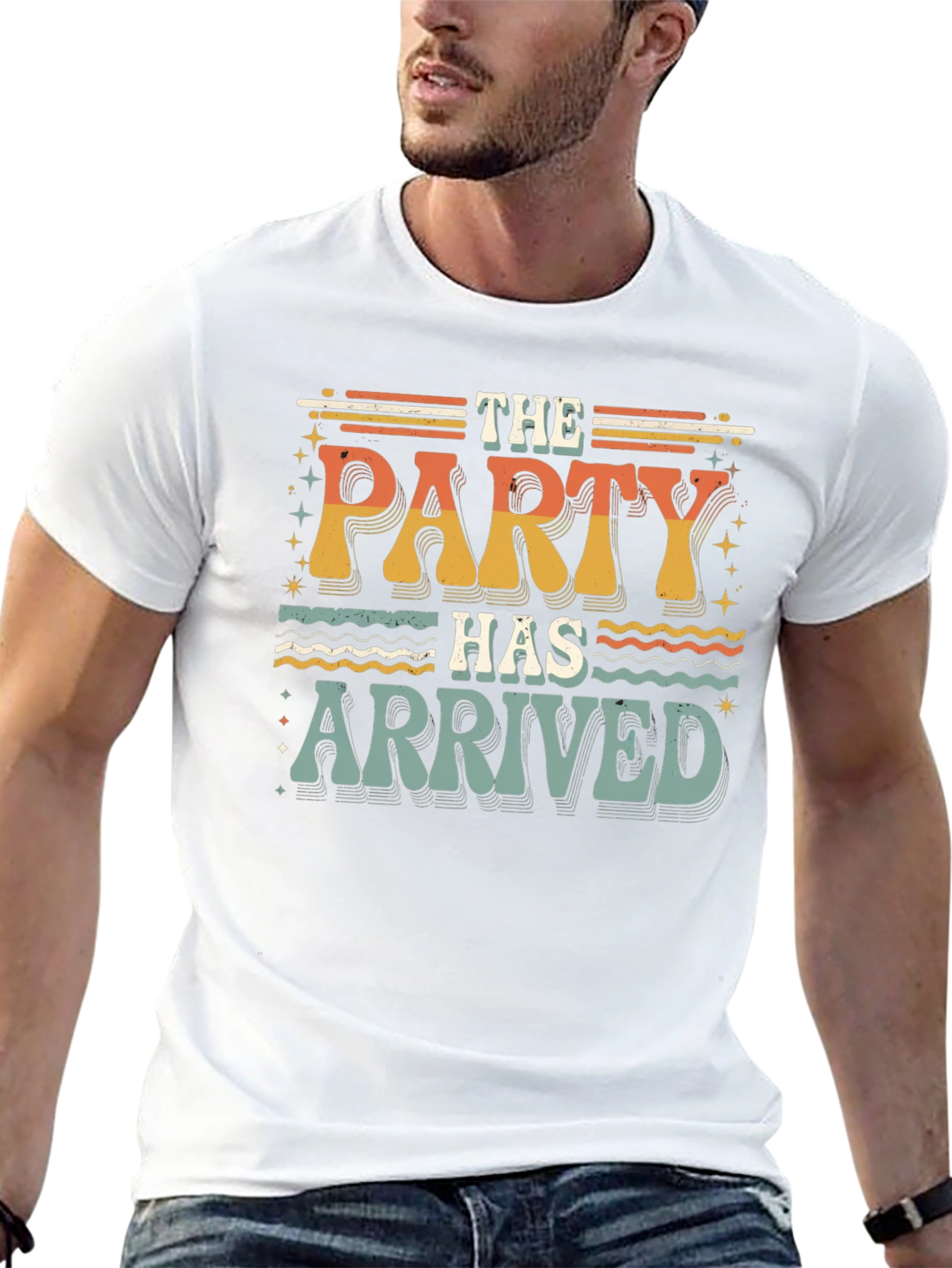 The Party Has Arrived Graphic Tee