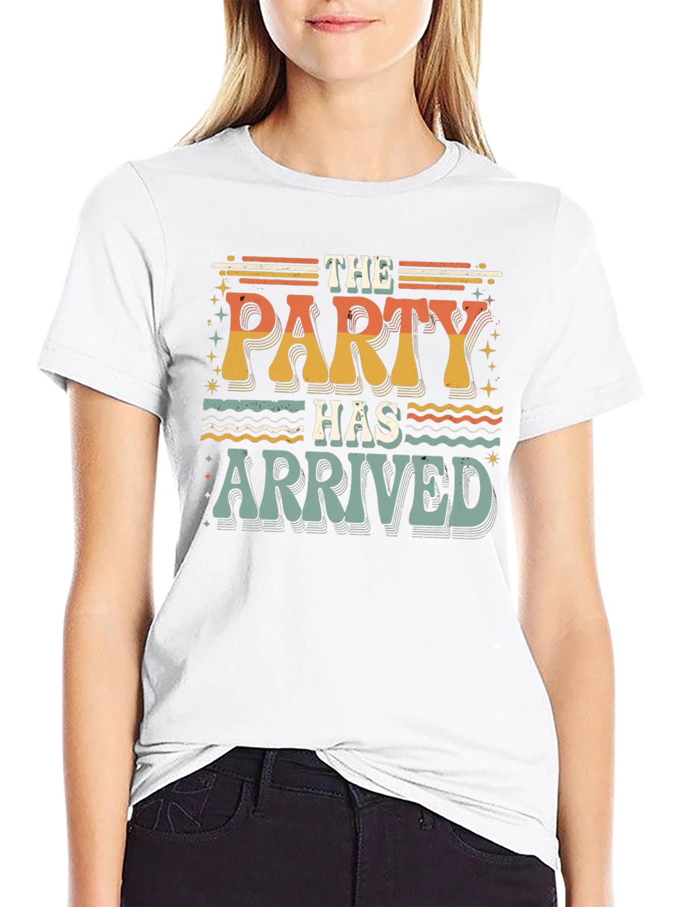 The Party Has Arrived Graphic Tee