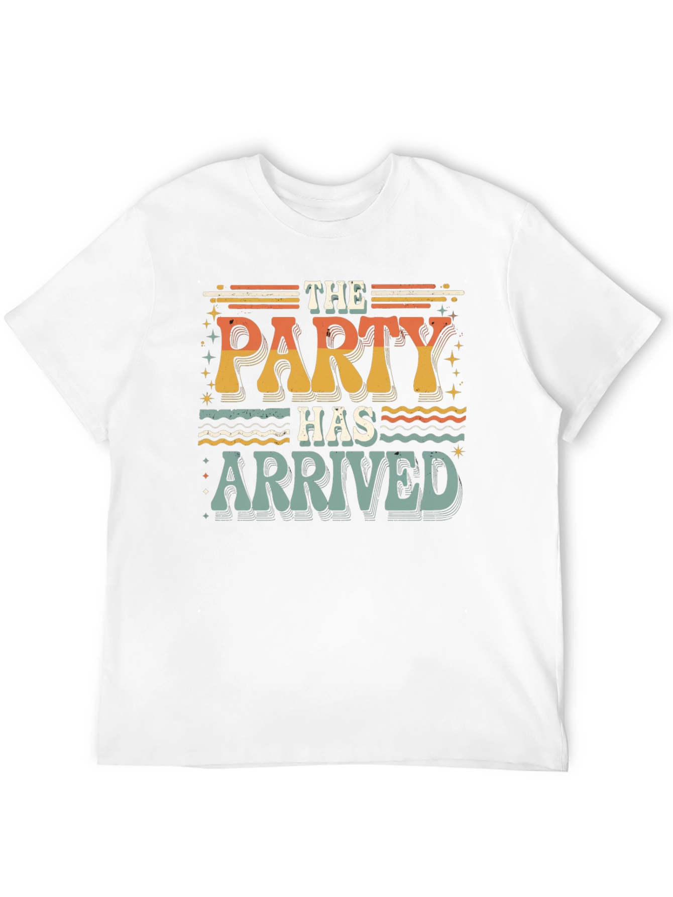 The Party Has Arrived Graphic Tee