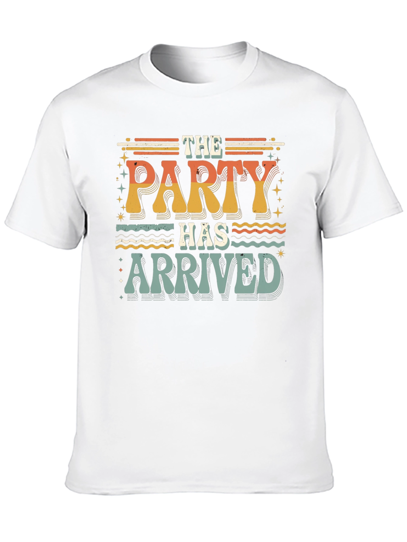 The Party Has Arrived Graphic Tee