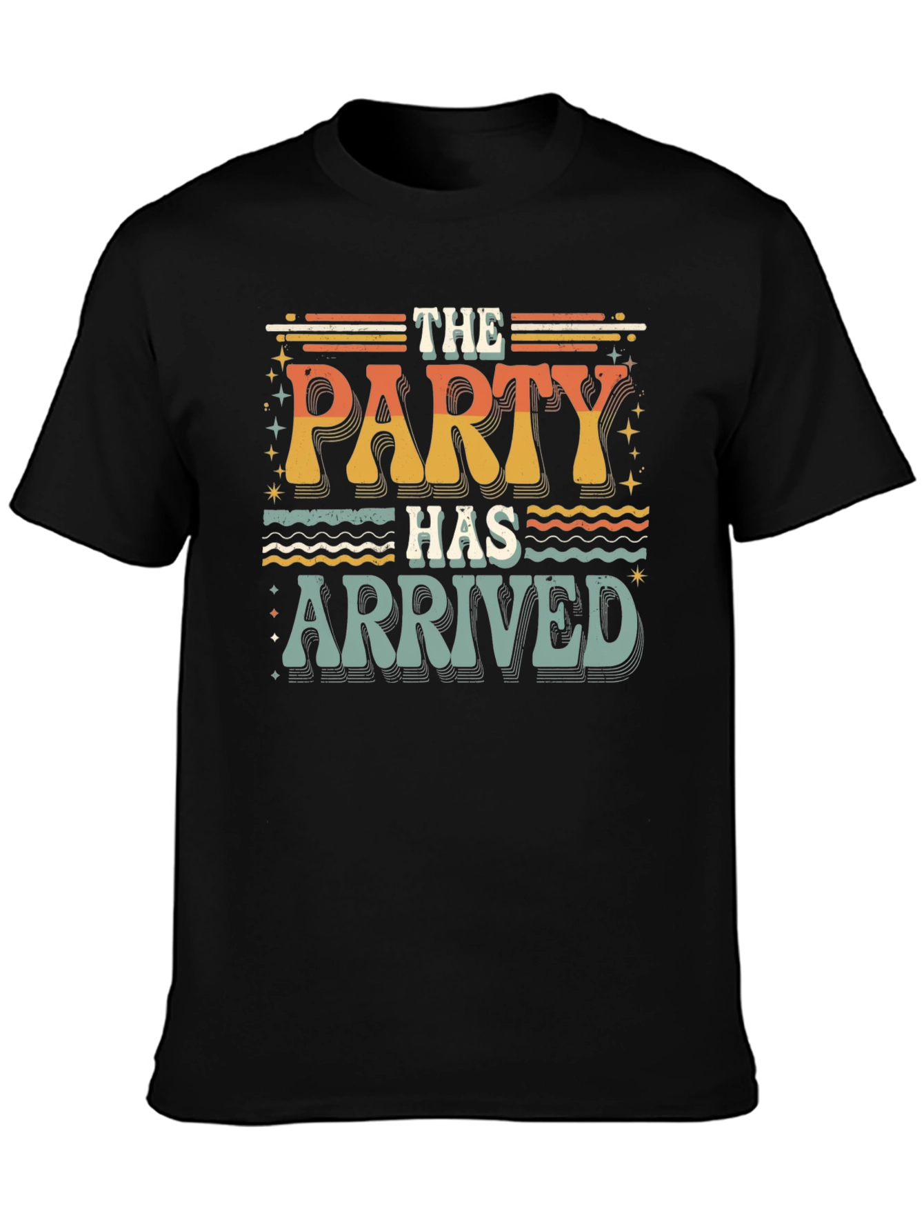 The Party Has Arrived Graphic Tee