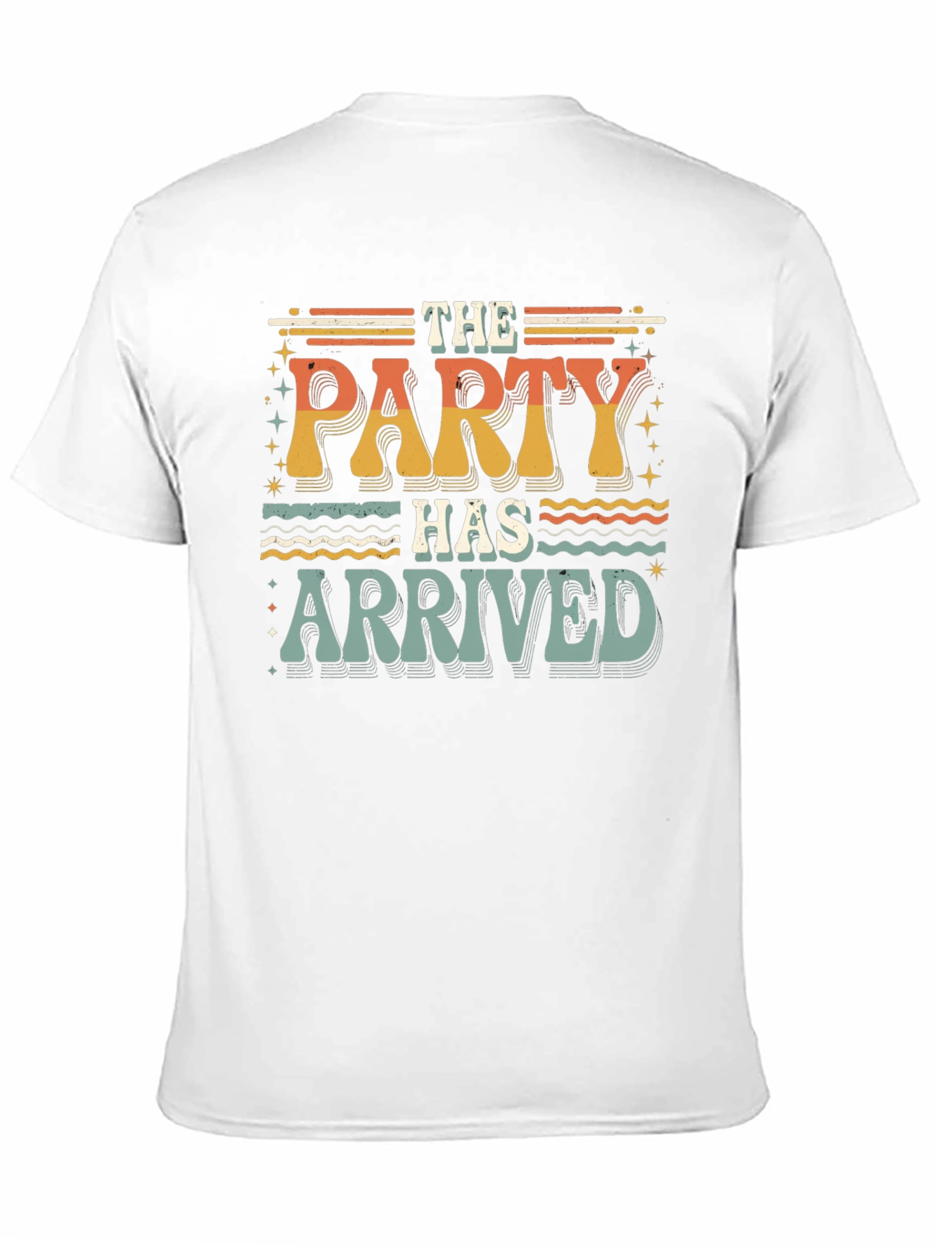 The Party Has Arrived Graphic Tee