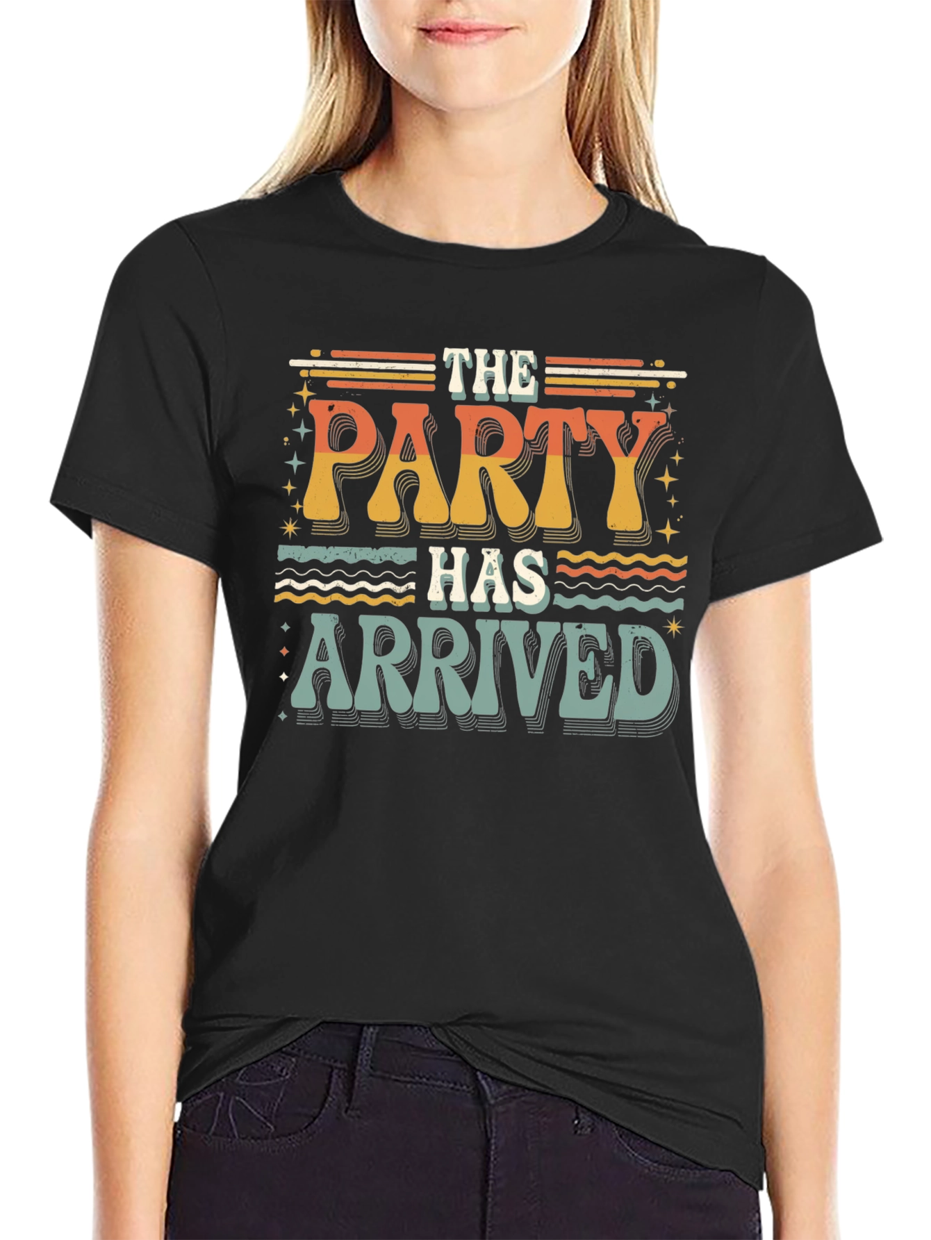 The Party Has Arrived Graphic Tee