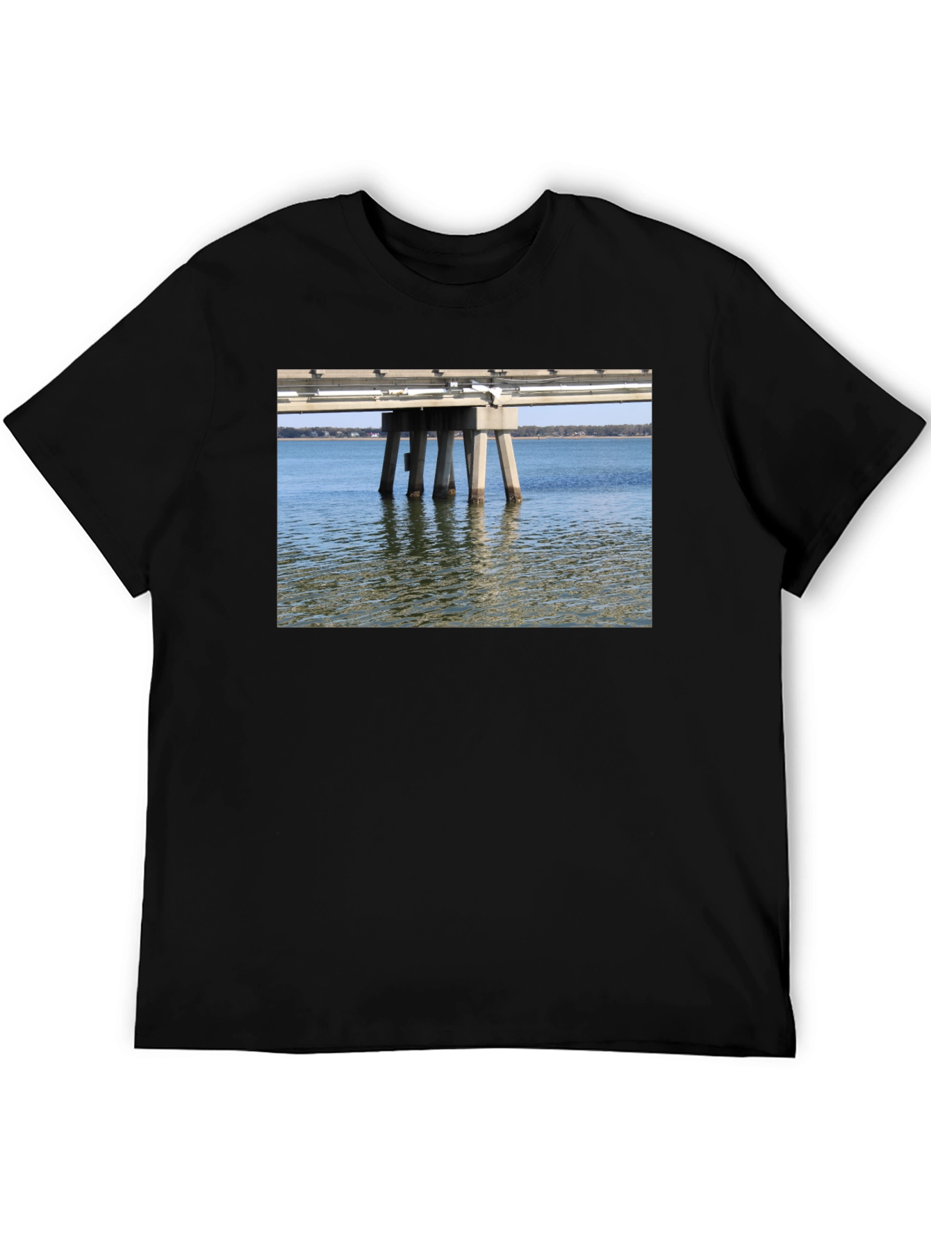 Pier View T-Shirt - Black Casual Wear