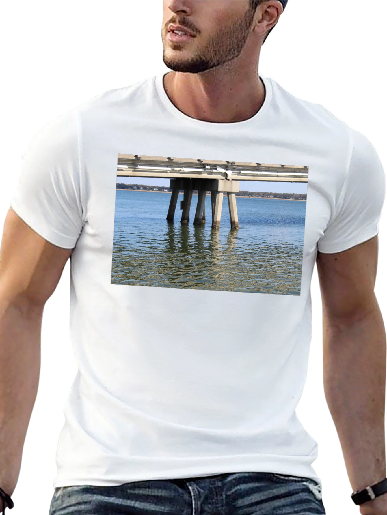 Pier View T-Shirt - Black Casual Wear