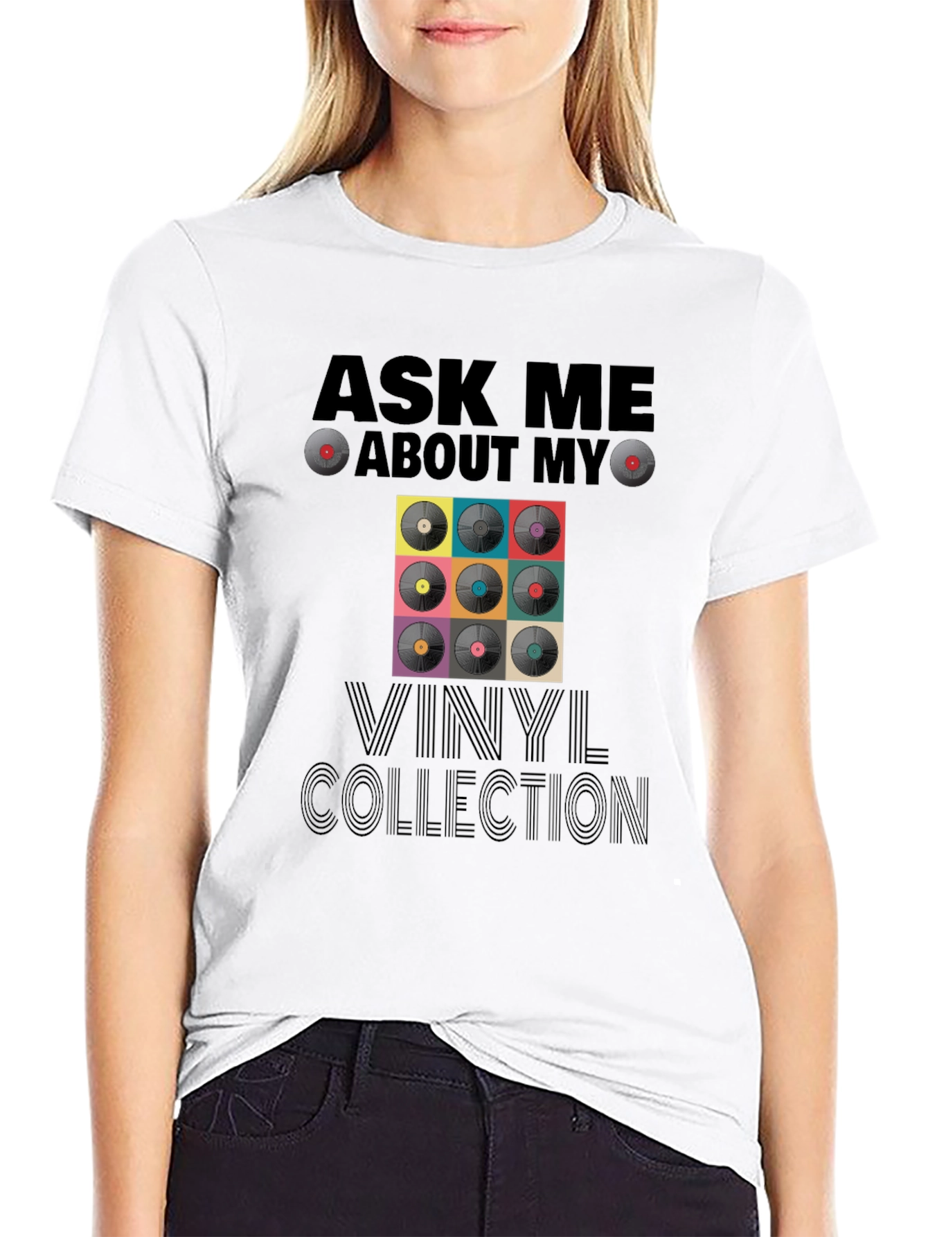 Ask Me About My Vinyl Collection T-Shirt