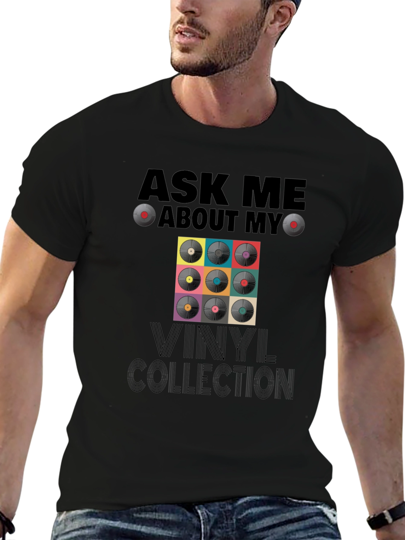 Ask Me About My Vinyl Collection T-Shirt