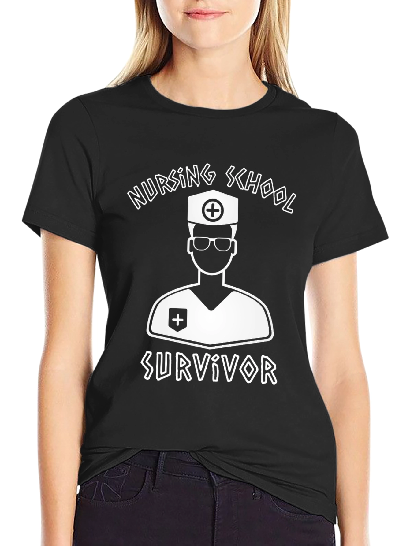 Nursing School Survivor T-Shirt - Graduation Gift