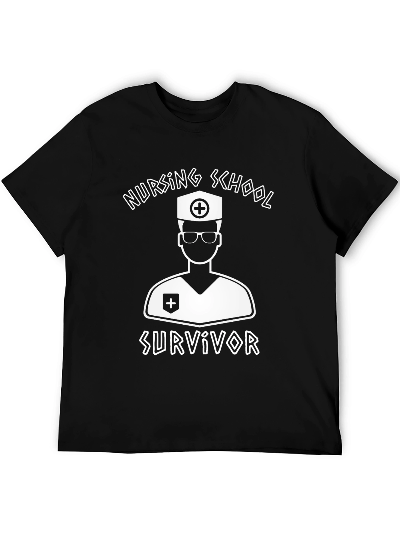 Nursing School Survivor T-Shirt - Graduation Gift