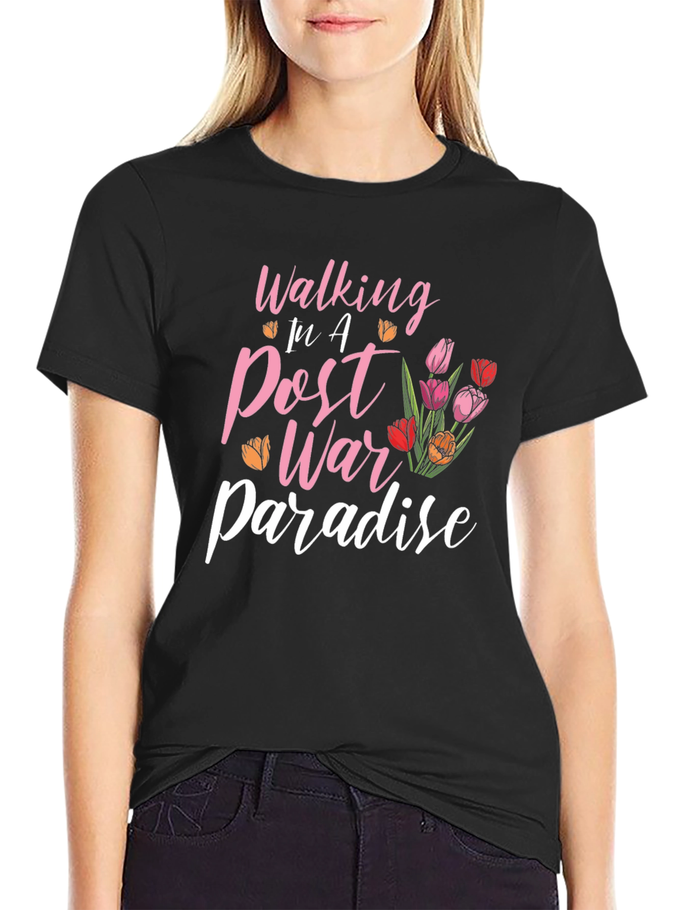 Walking in A Post War Paradise Graphic Tee