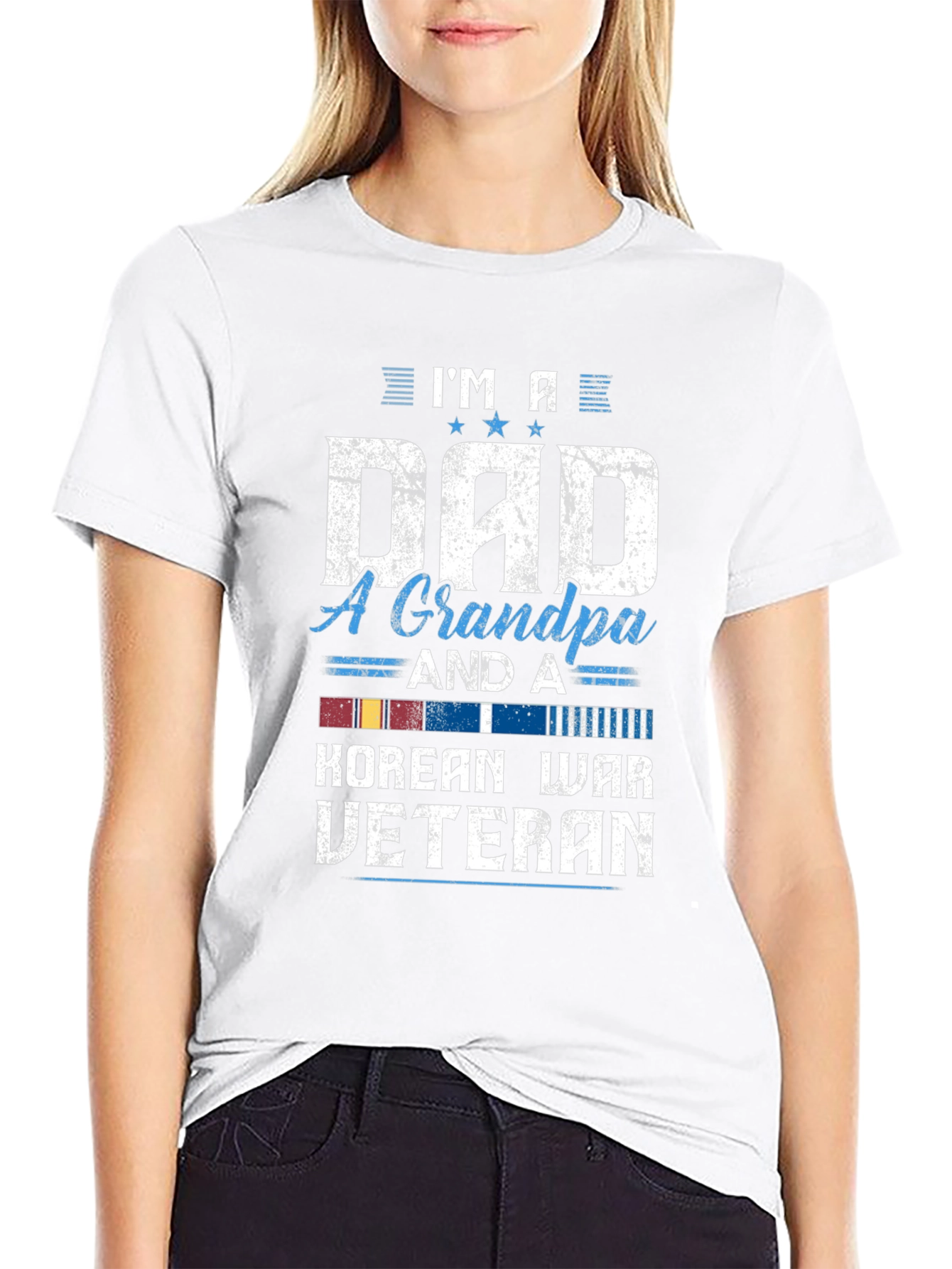 Dad Grandpa Korean War Veteran T-Shirt