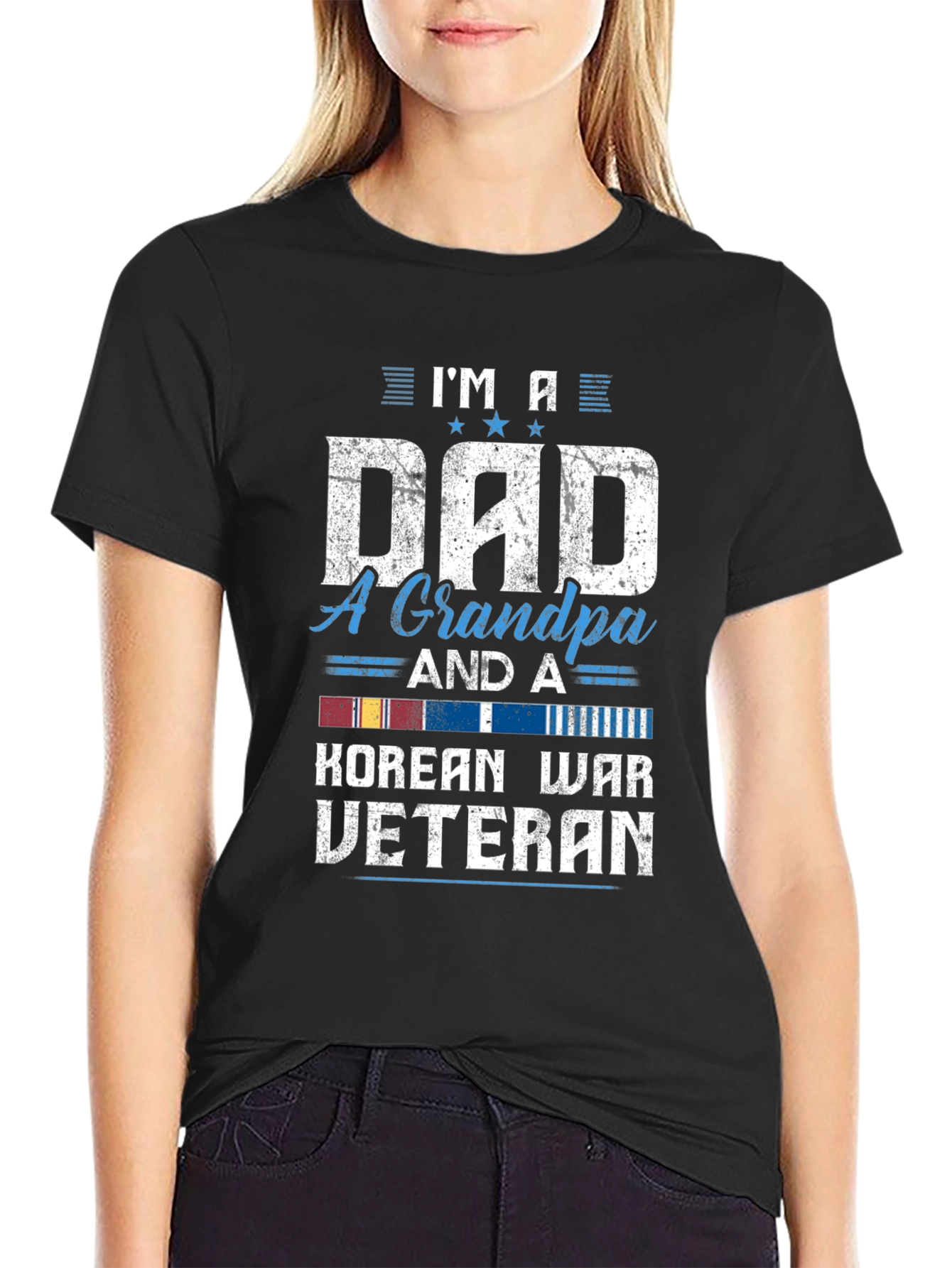 Dad Grandpa Korean War Veteran T-Shirt