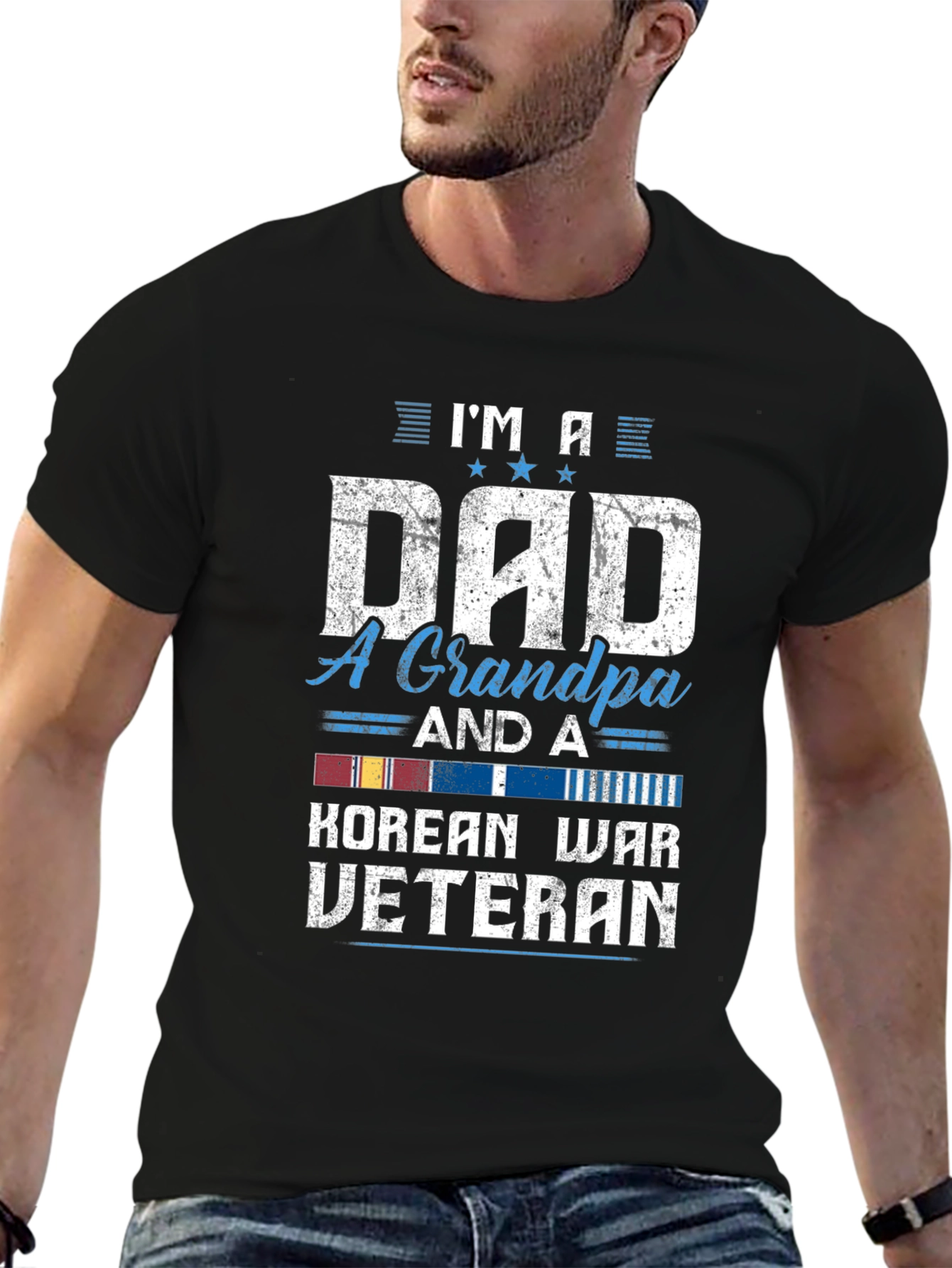 Dad Grandpa Korean War Veteran T-Shirt