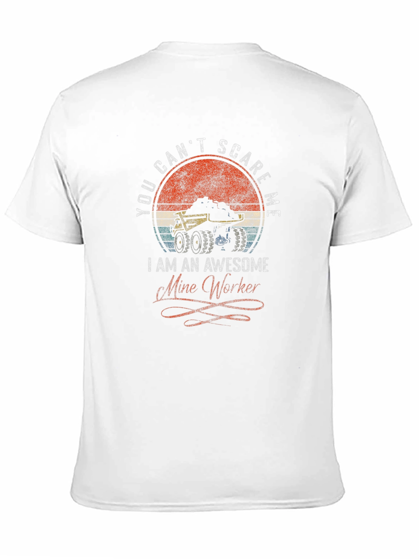 Awesome Mine Worker Graphic Tee