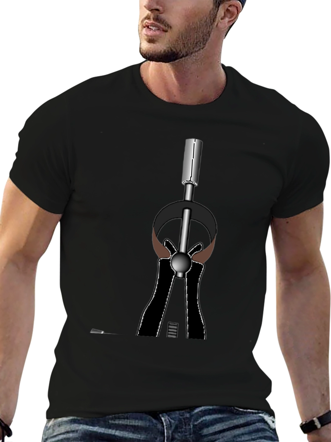 Graphic Tee: Mysterious Abstract Design T-Shirt