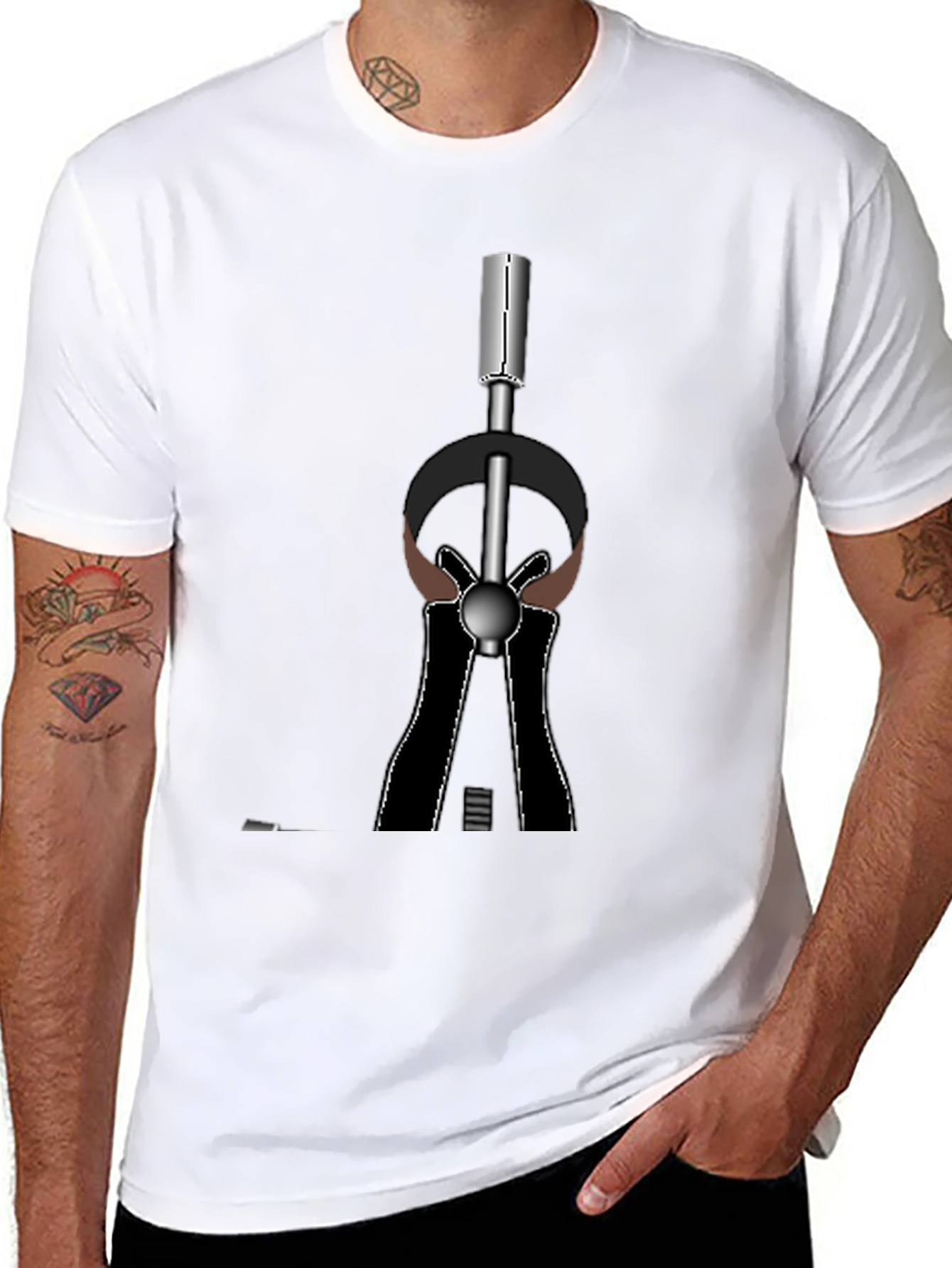 Graphic Tee: Mysterious Abstract Design T-Shirt