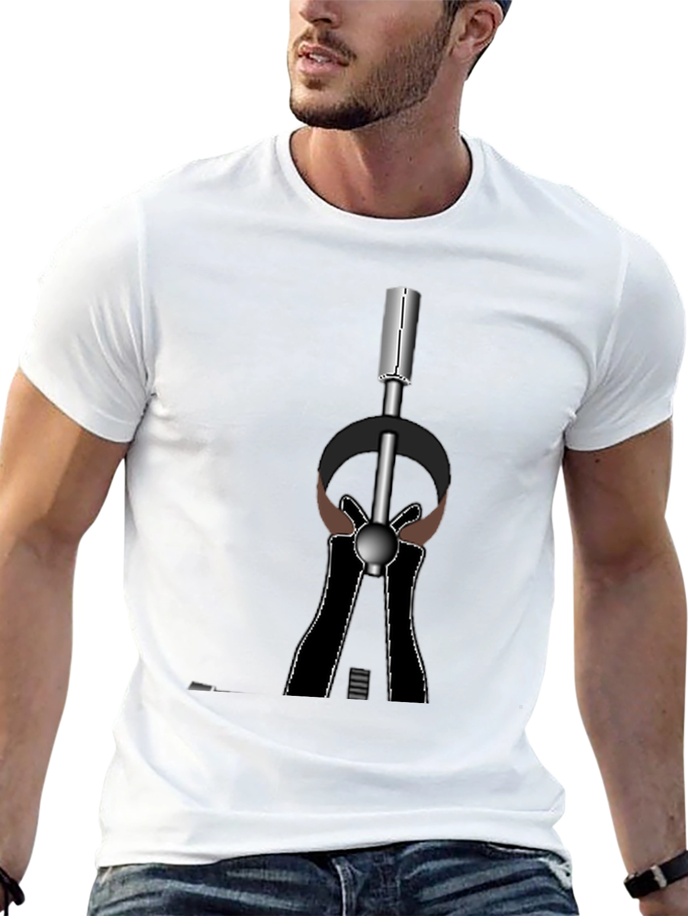Graphic Tee: Mysterious Abstract Design T-Shirt