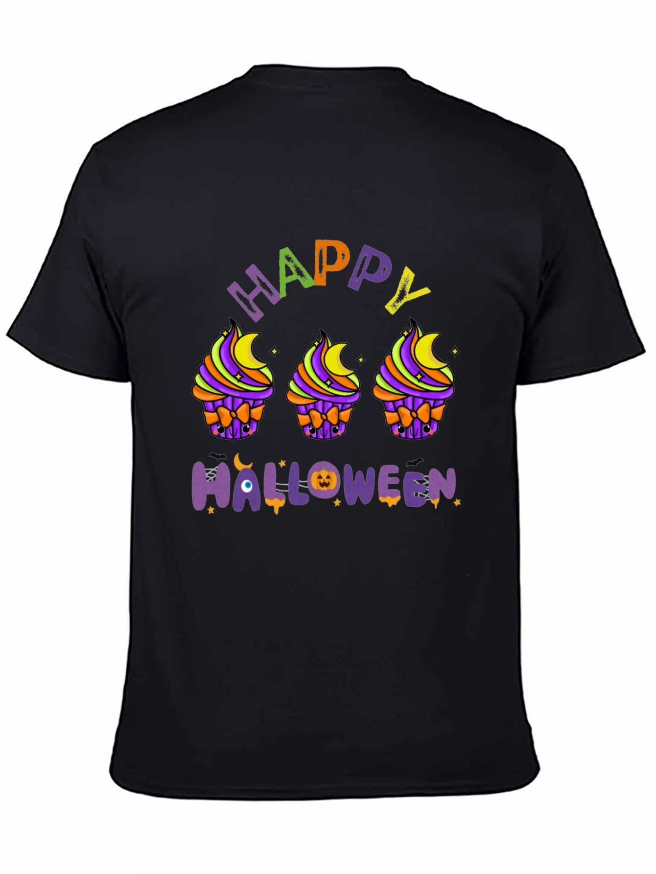 Happy Halloween Cupcake T-Shirt