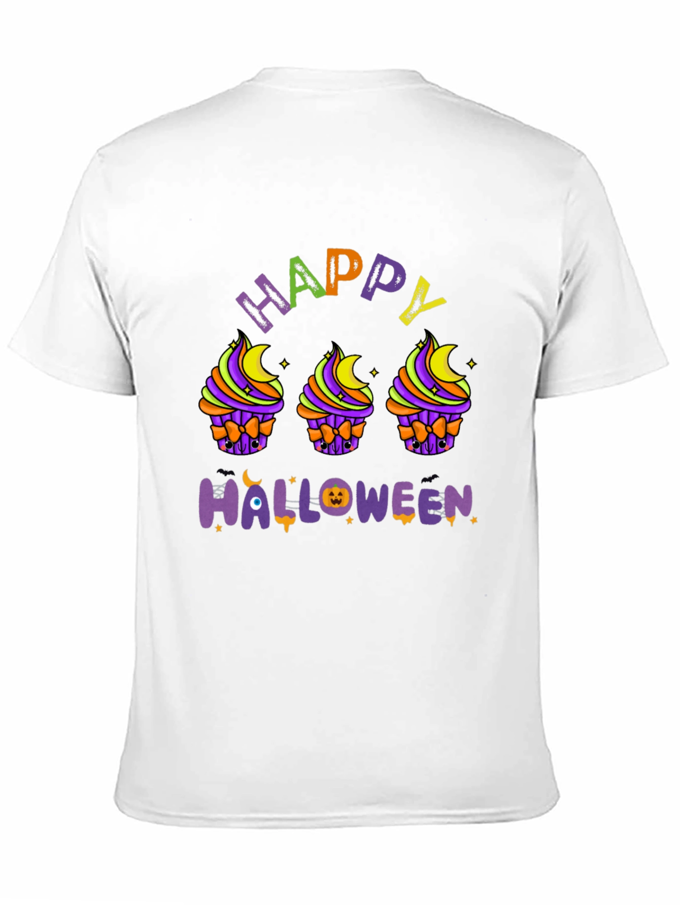 Happy Halloween Cupcake T-Shirt