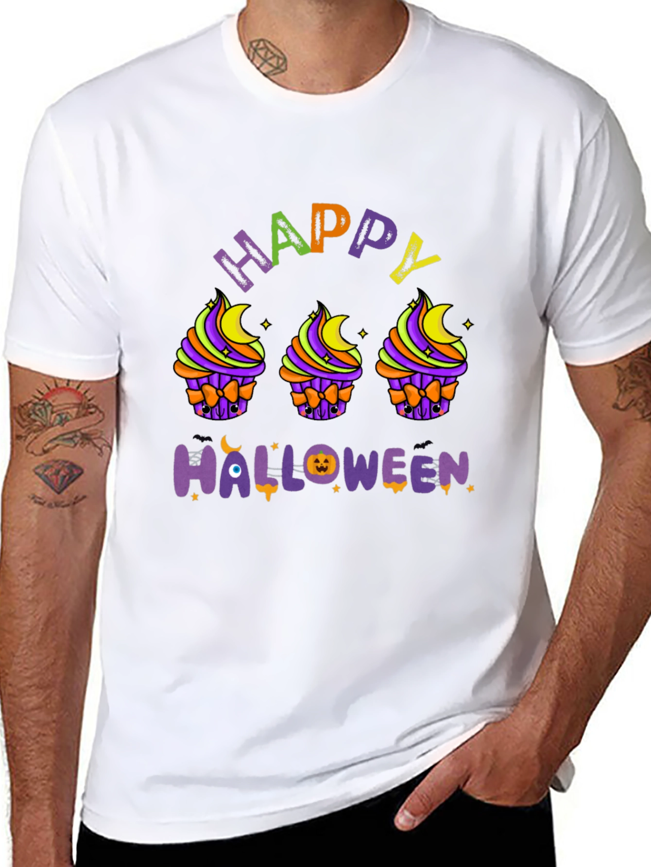Happy Halloween Cupcake T-Shirt