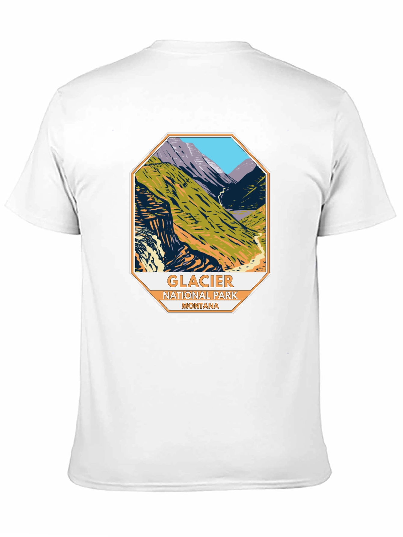 Glacier National Park Montana Tee