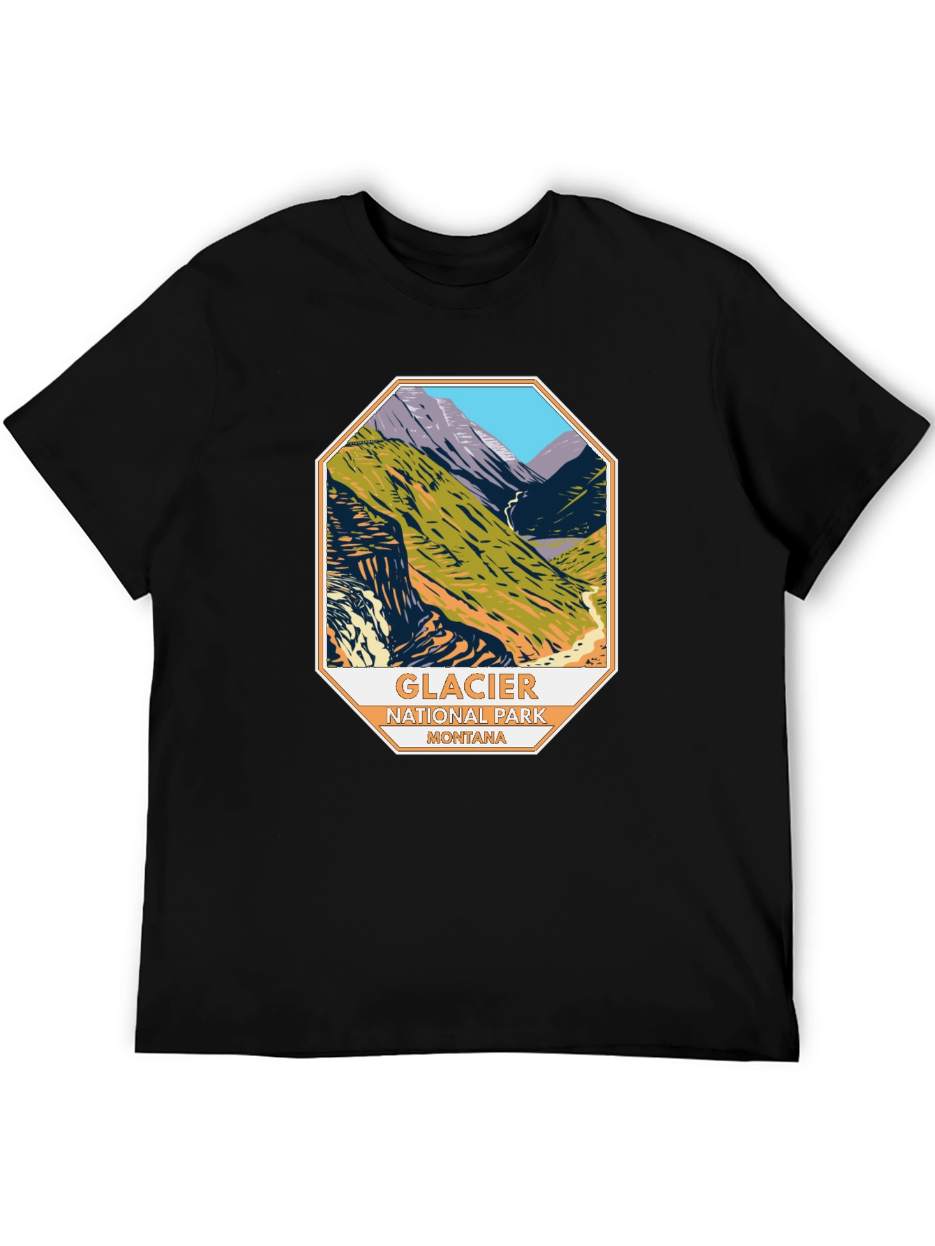 Glacier National Park Montana Tee