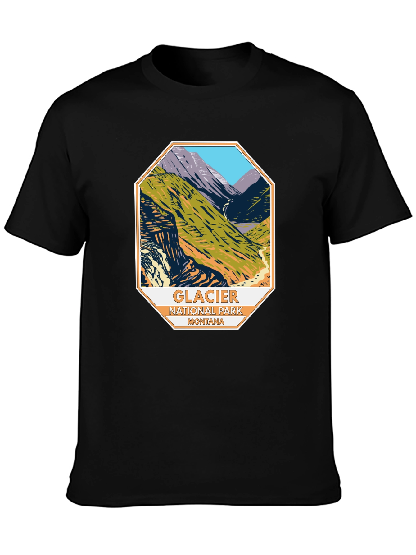 Glacier National Park Montana Tee