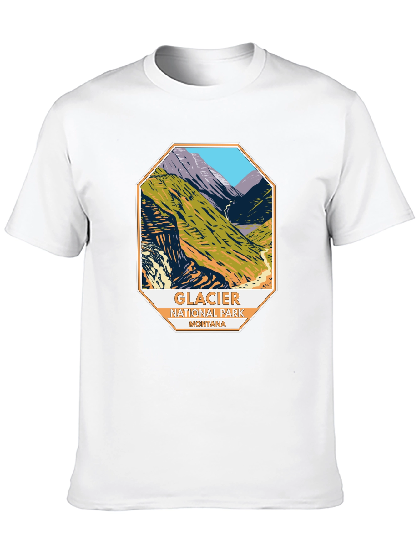Glacier National Park Montana Tee